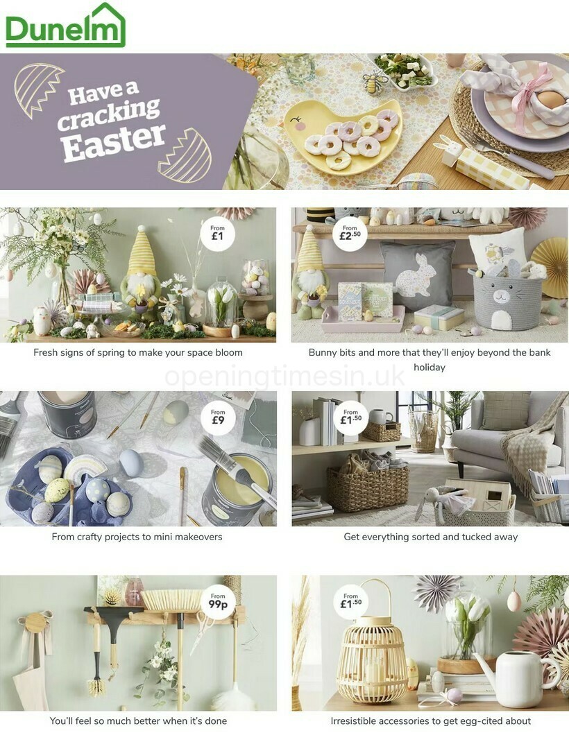 Dunelm Offers from 24 February