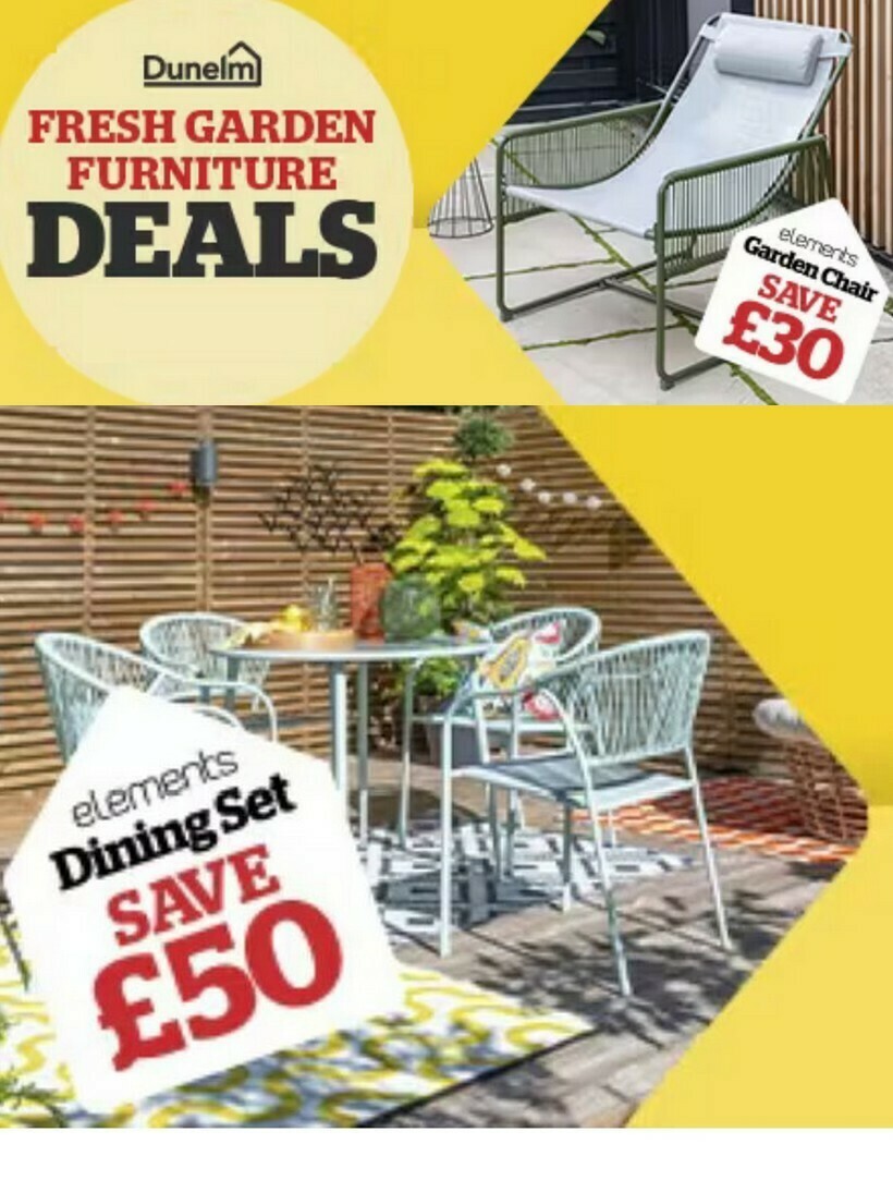 Dunelm Offers from 12 May