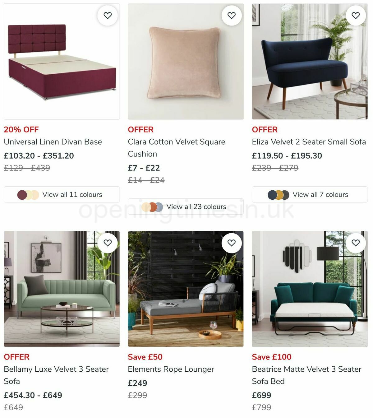Dunelm Offers from 26 May