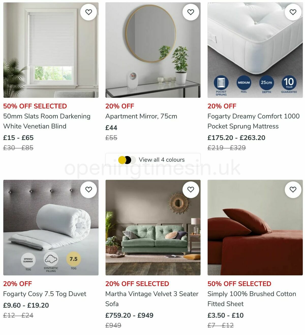 Dunelm Offers from 26 May