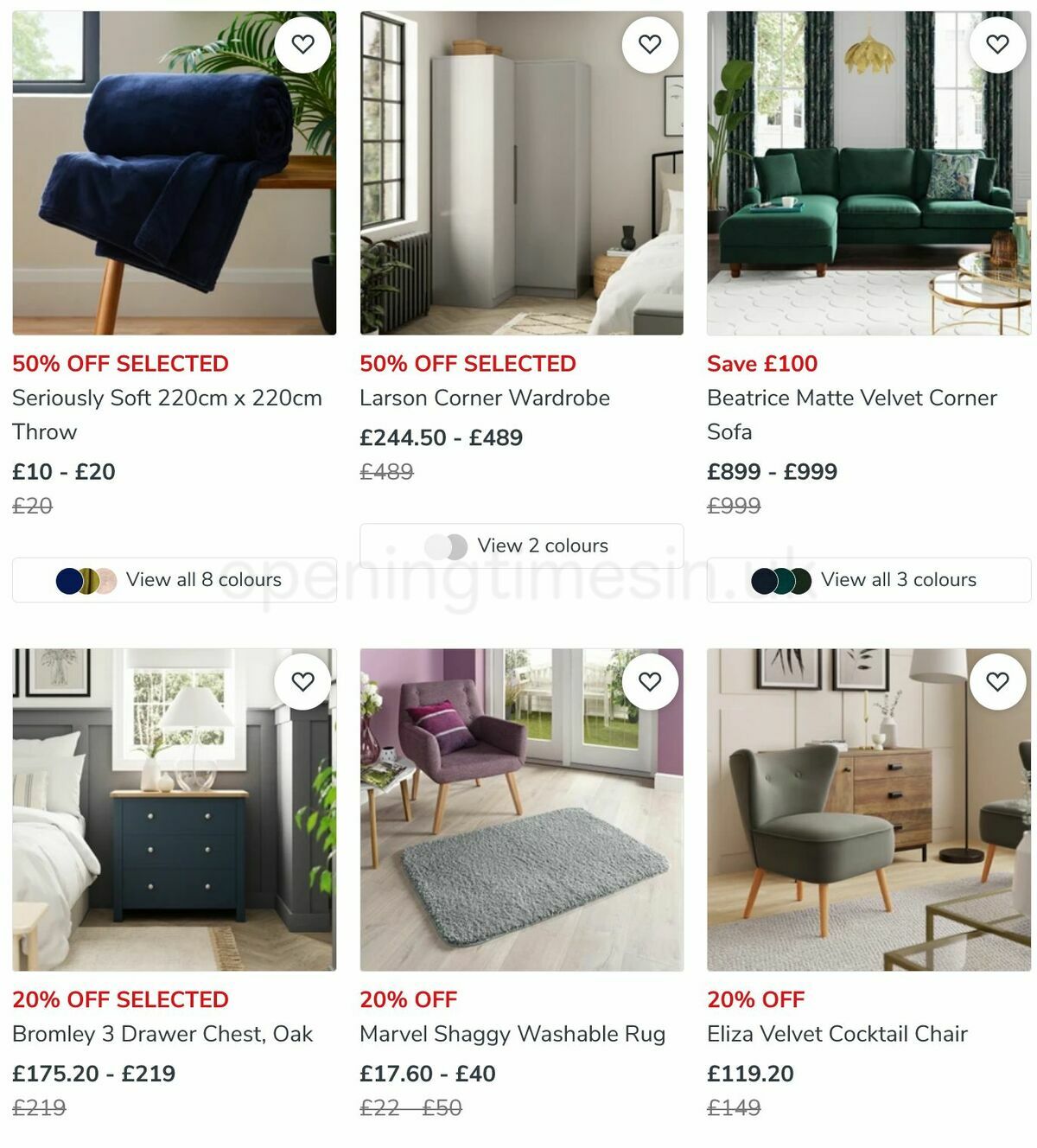 Dunelm Offers from 26 May