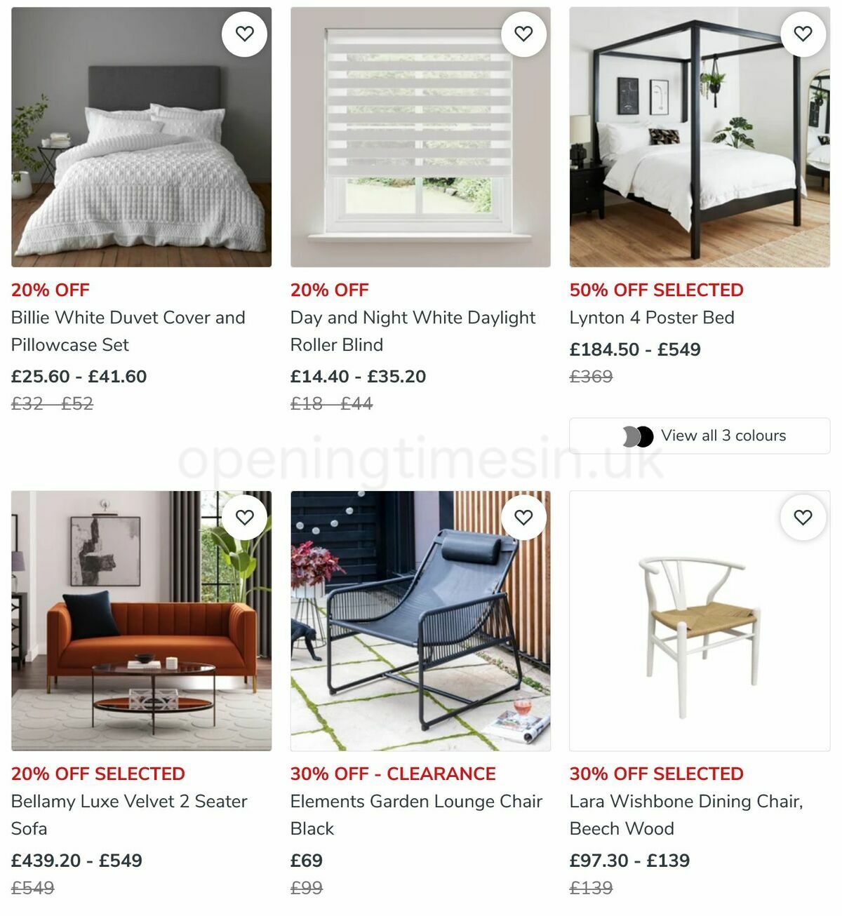 Dunelm Offers from 26 May