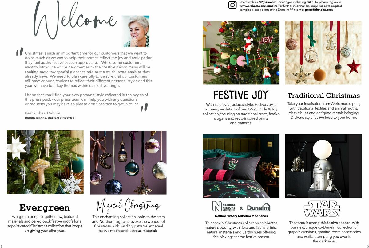 Dunelm Christmas Offers from 9 October