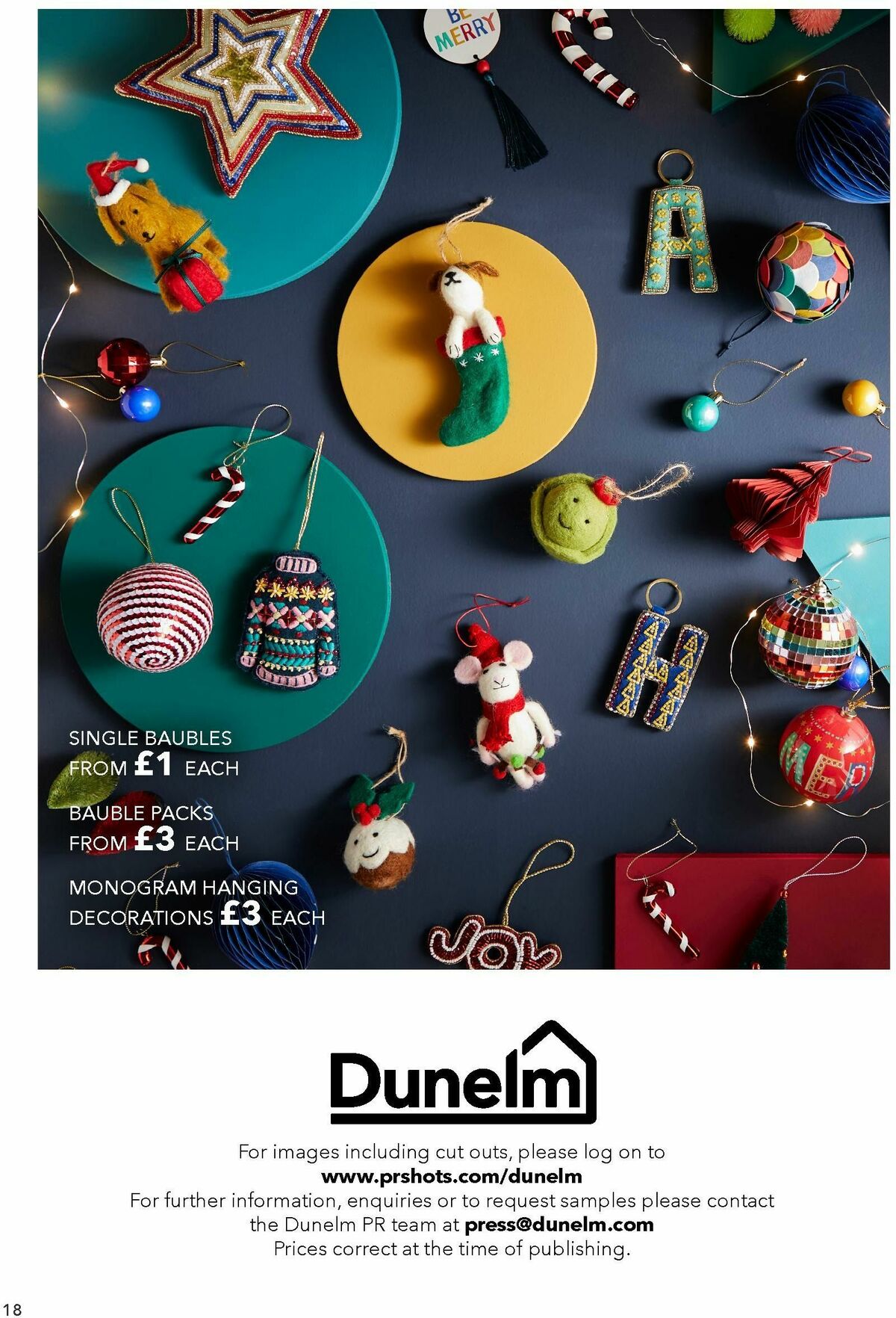 Dunelm Gift Guide Offers from 9 October