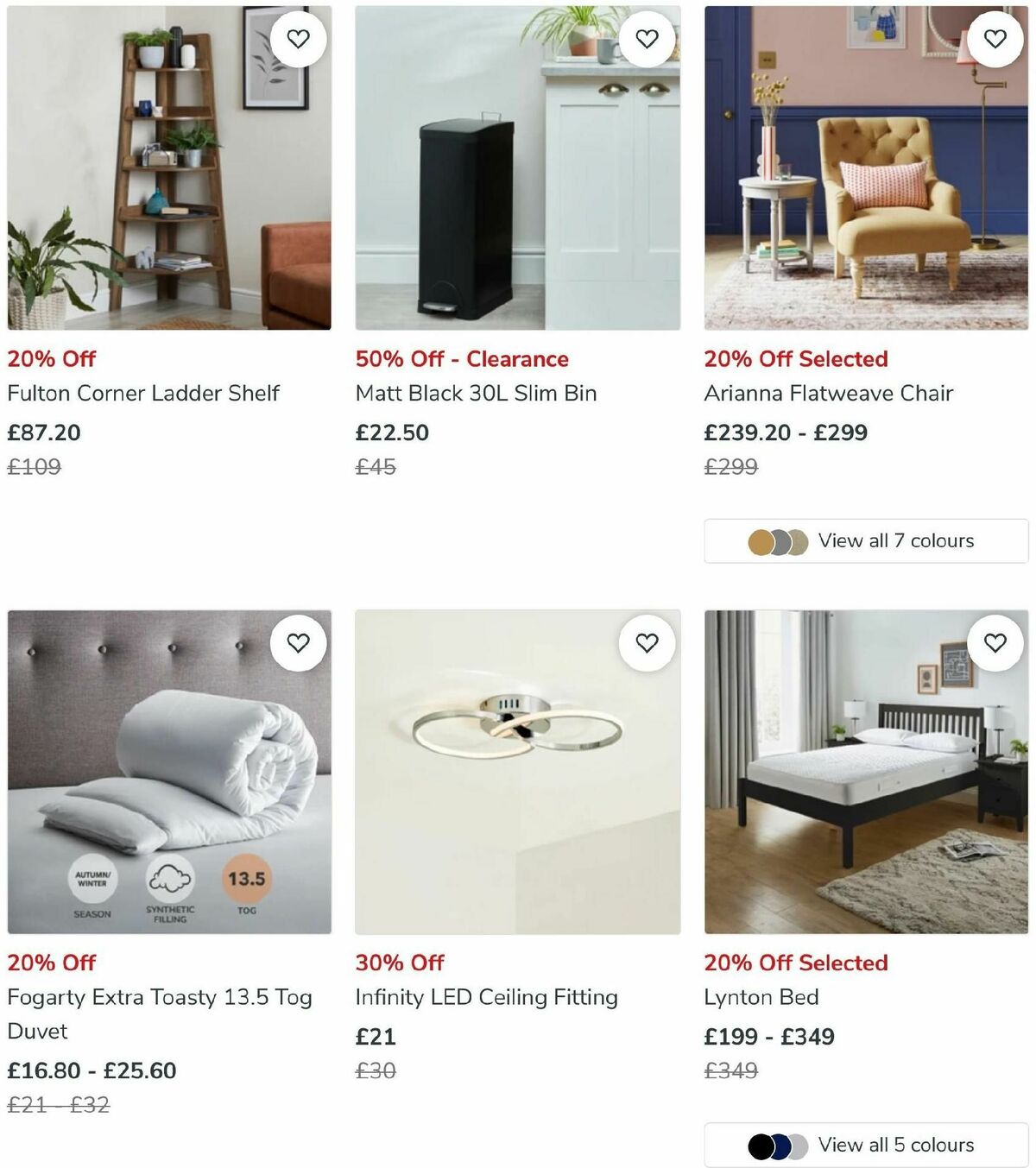 Dunelm Offers from 30 December