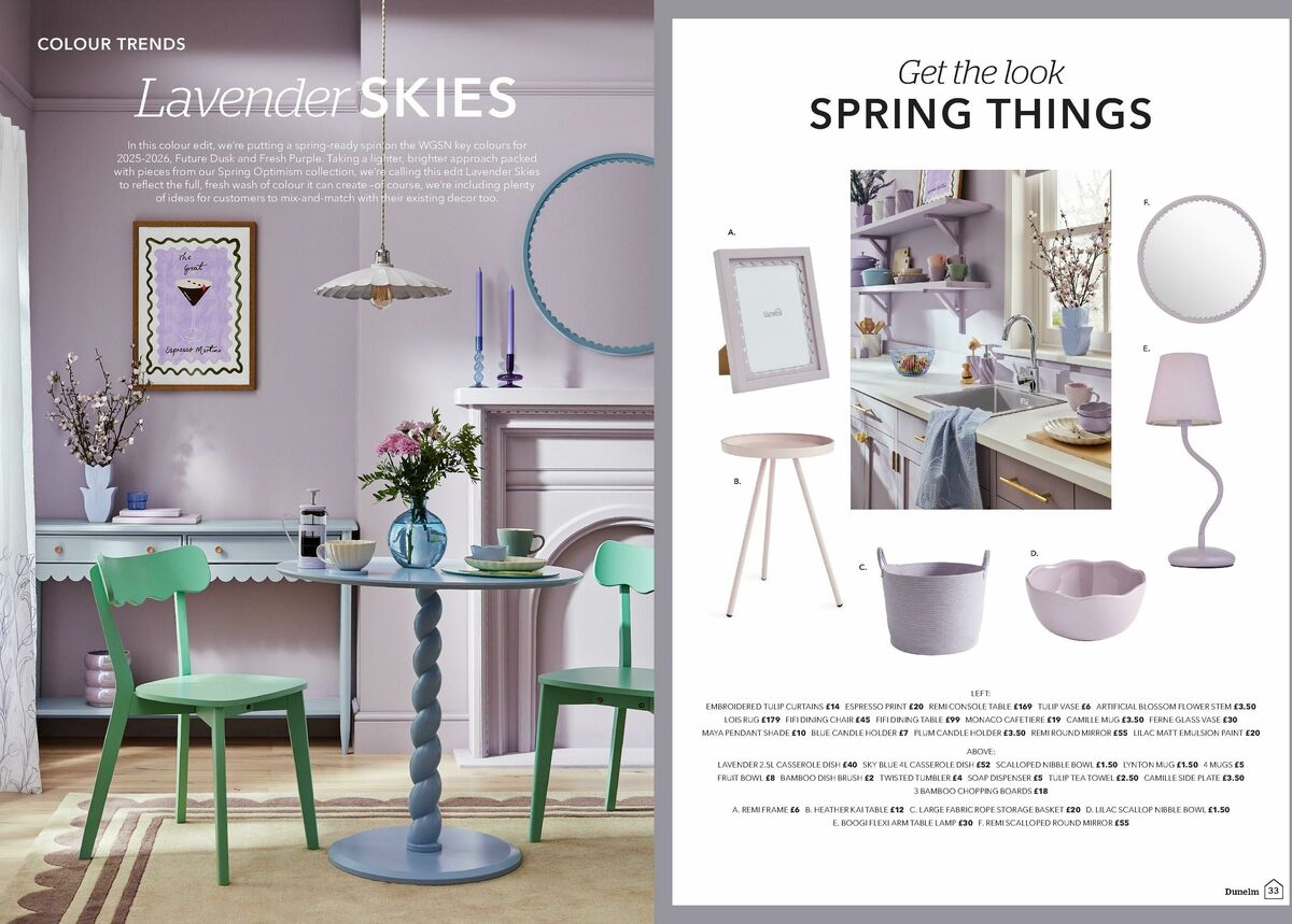 Dunelm Offers from 1 March