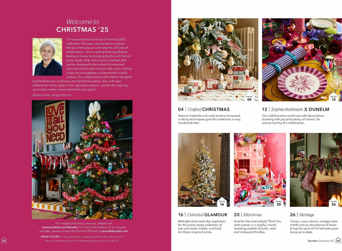 Dunelm Christmas Offers from 24 October