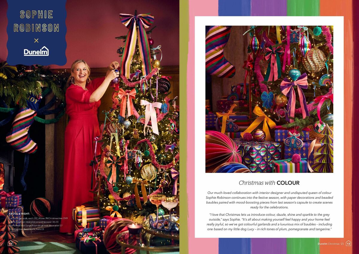 Dunelm Christmas Offers from 24 October