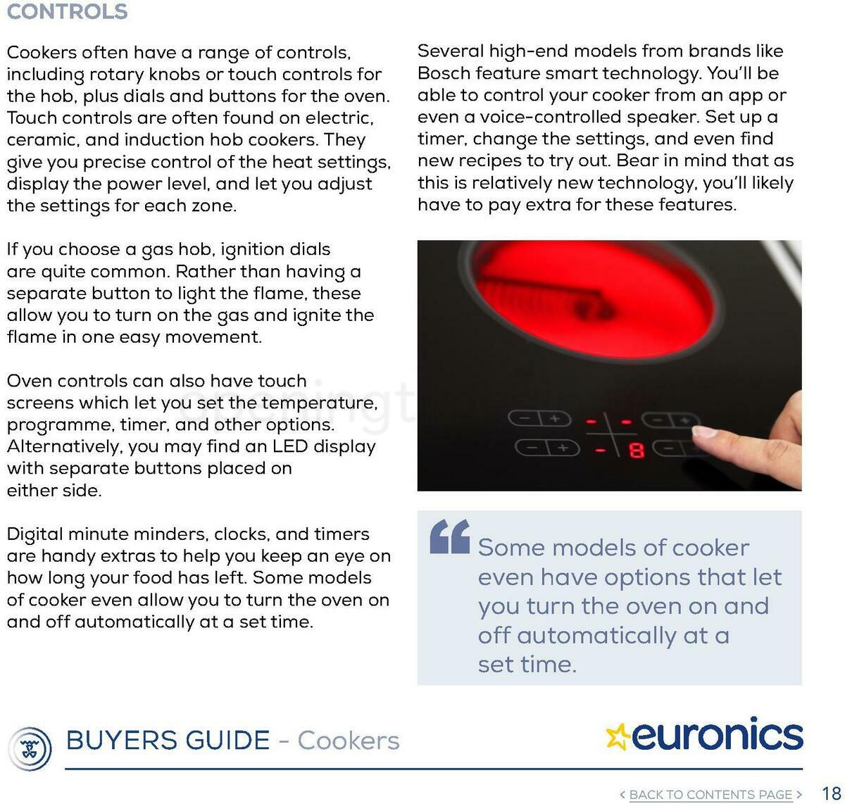 Euronics Cookers Offers from 1 January