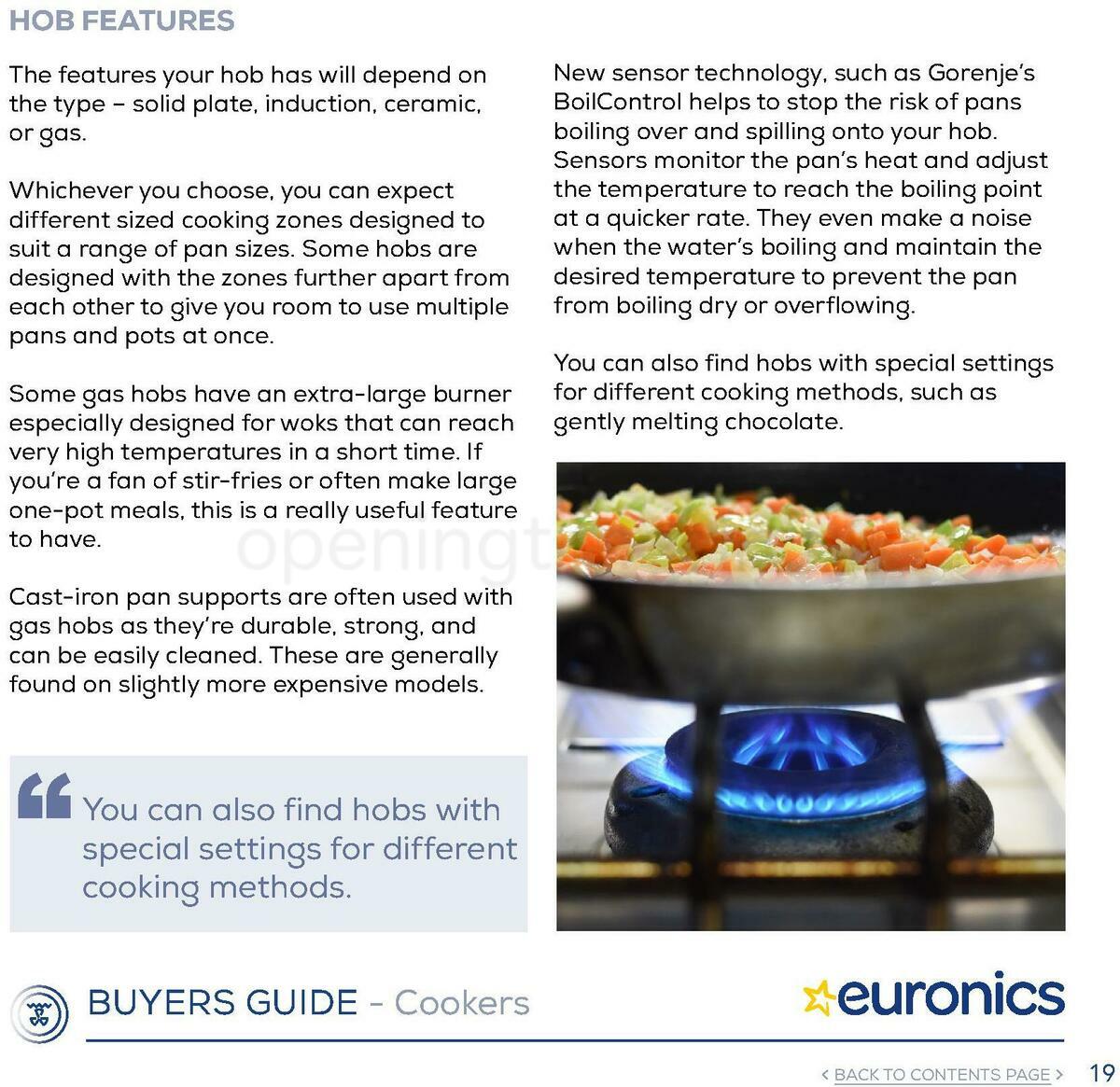 Euronics Cookers Offers from 1 January