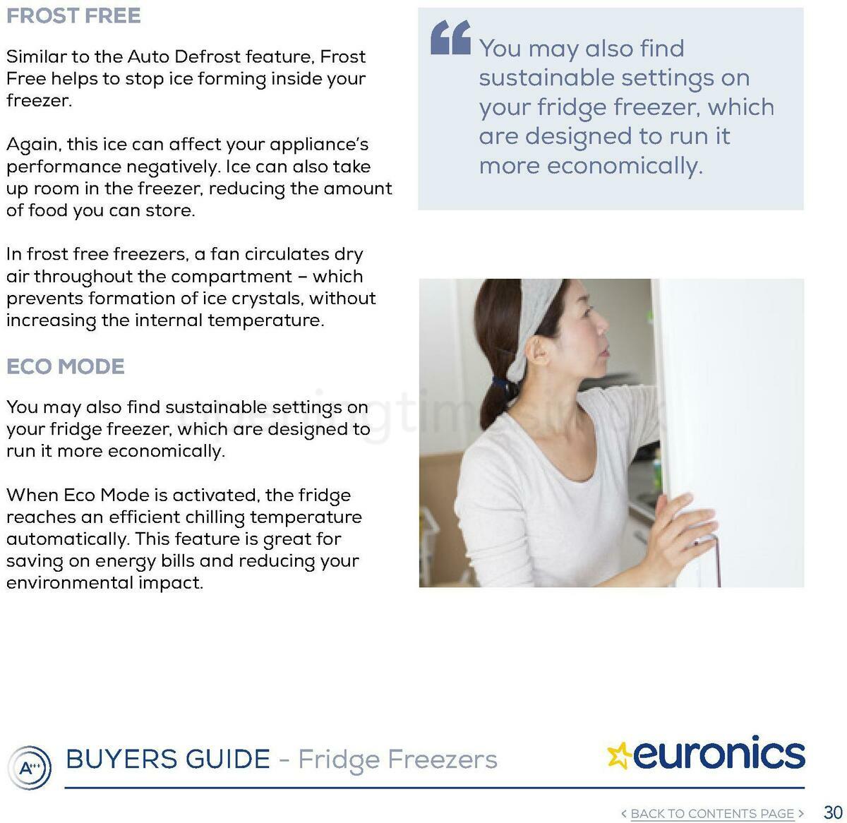 Euronics Fridge Freezers Buyers Guide Offers from 1 January