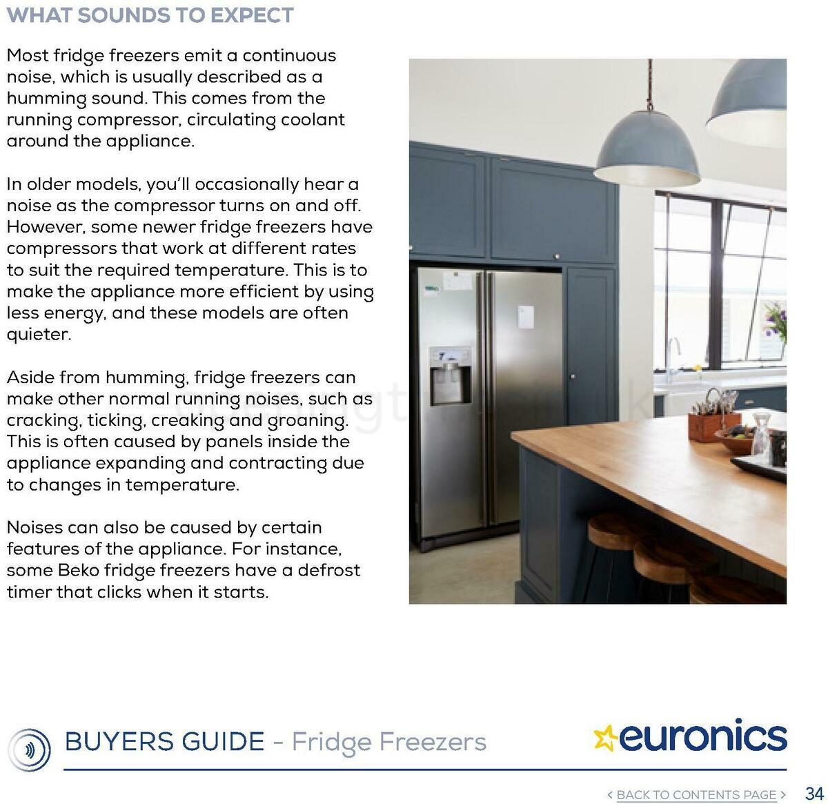 Euronics Fridge Freezers Buyers Guide Offers from 1 January