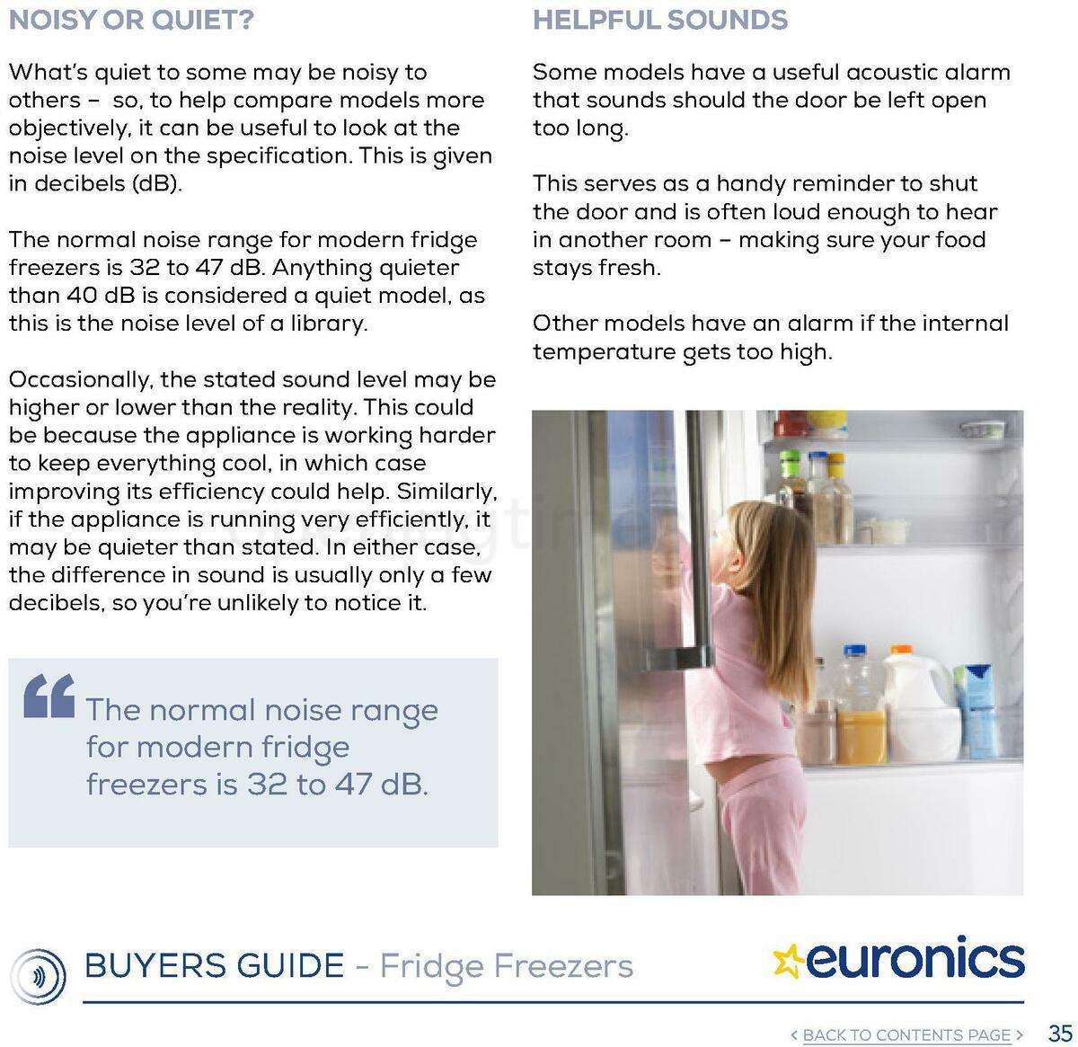 Euronics Fridge Freezers Buyers Guide Offers from 1 January