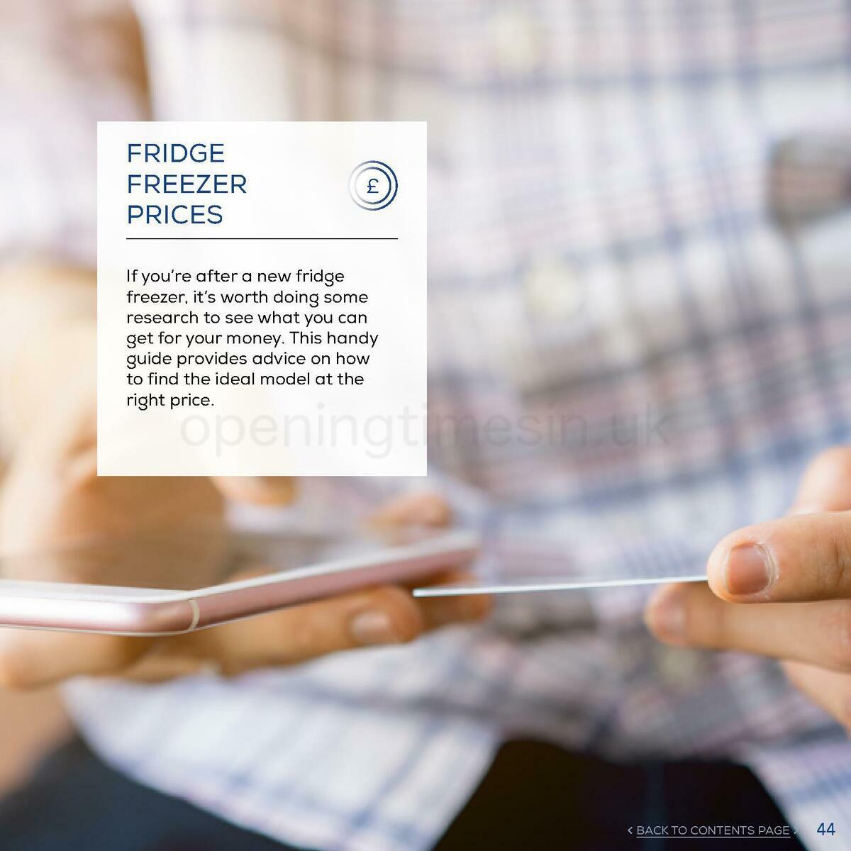 Euronics Fridge Freezers Buyers Guide Offers from 1 January