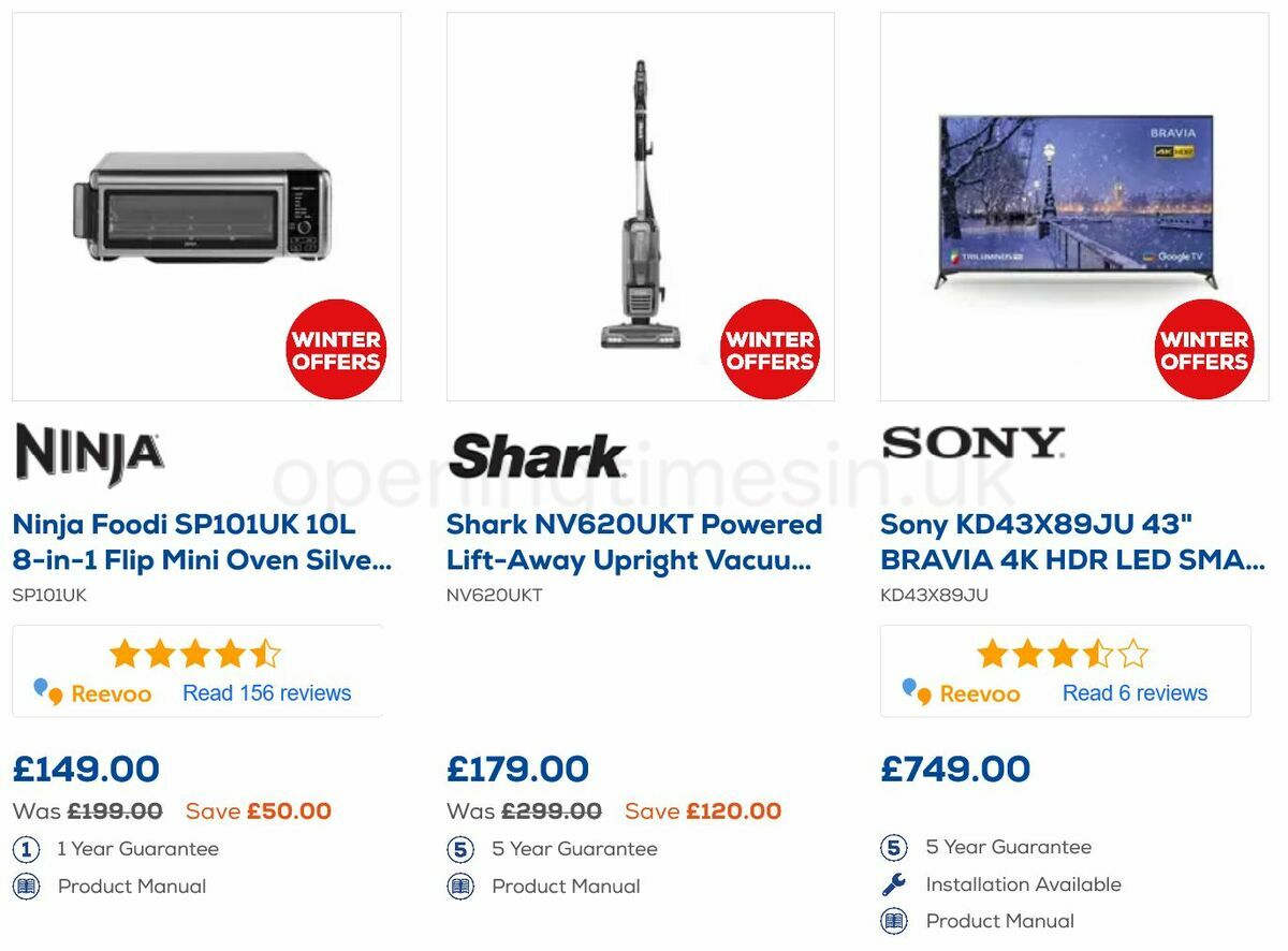 Euronics Offers from 28 December