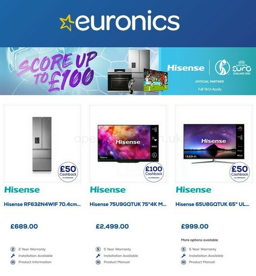 Euronics Offers from 5 June