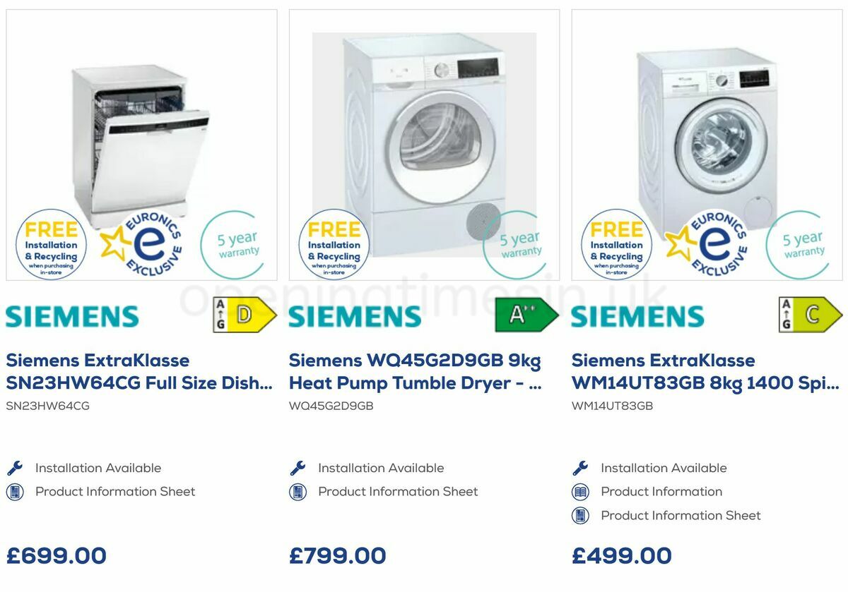 Euronics Offers from 1 March