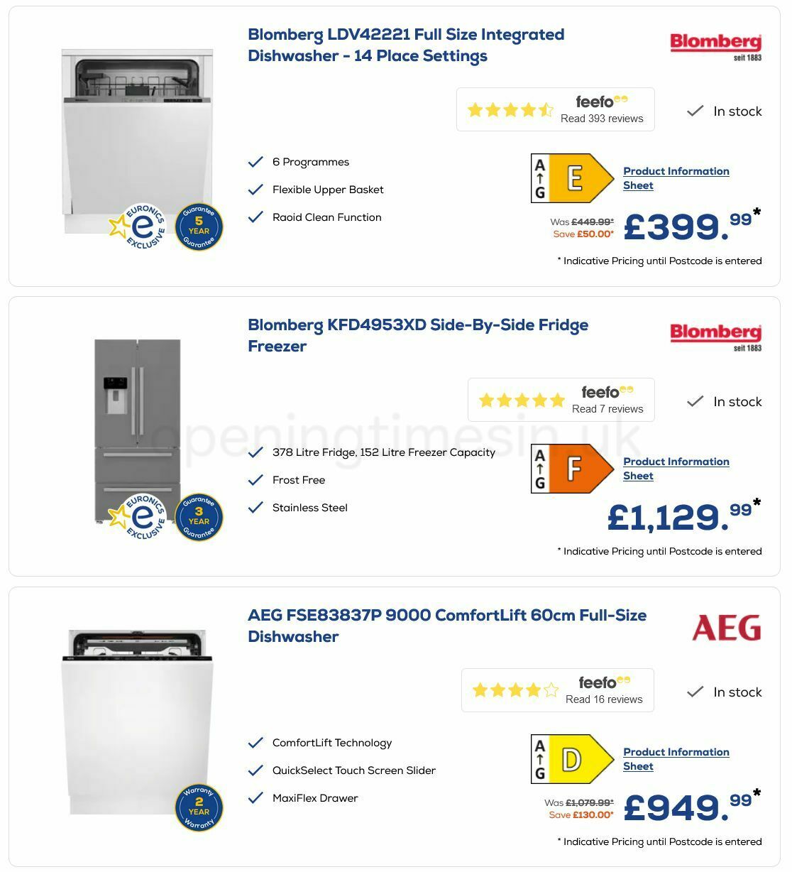 Euronics Offers from 1 June