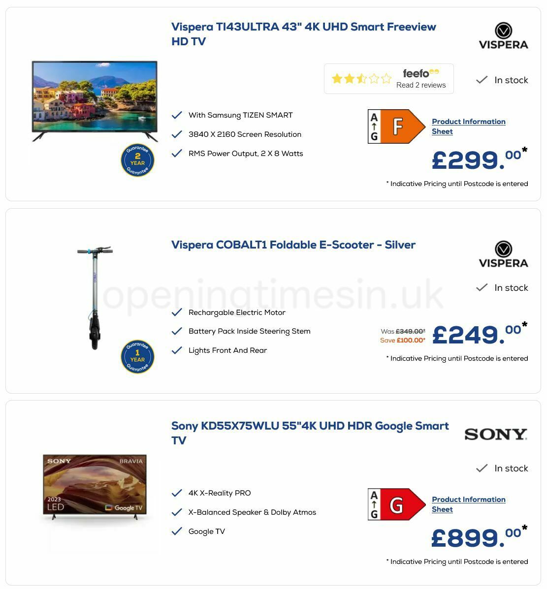 Euronics Offers from 1 June