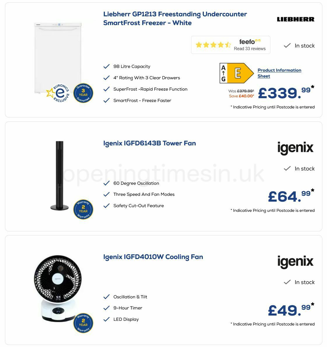 Euronics Offers from 1 June