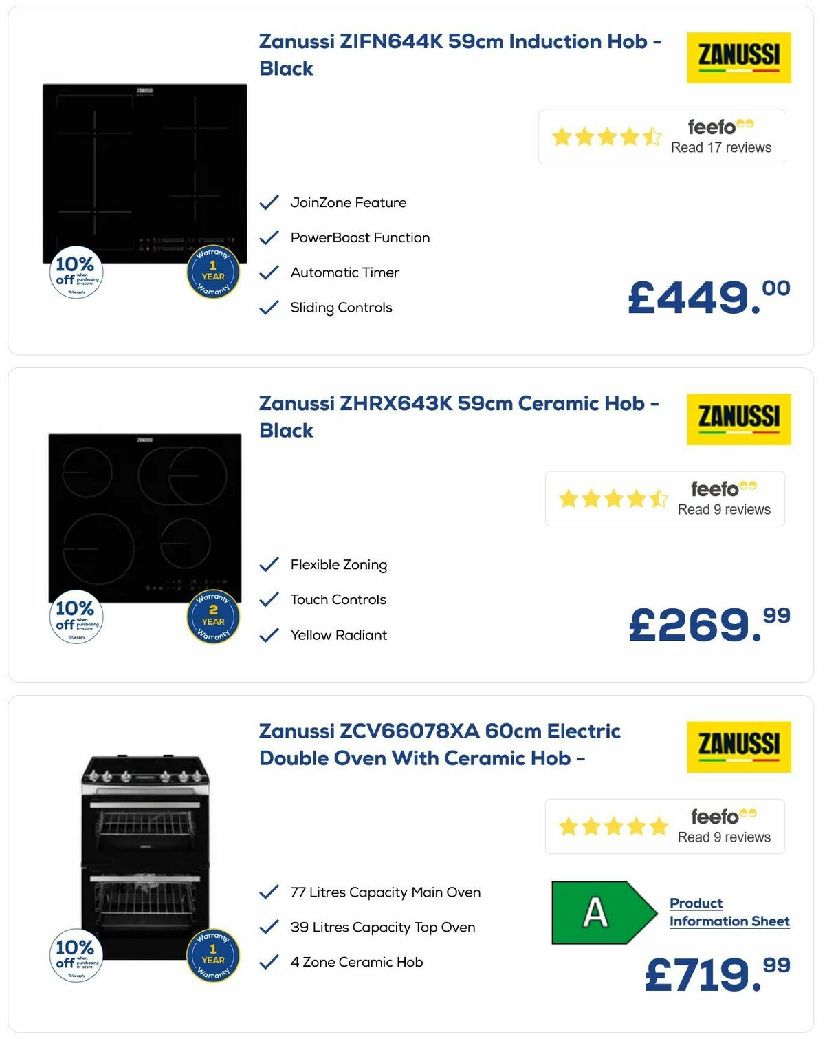 Euronics Offers from 11 October