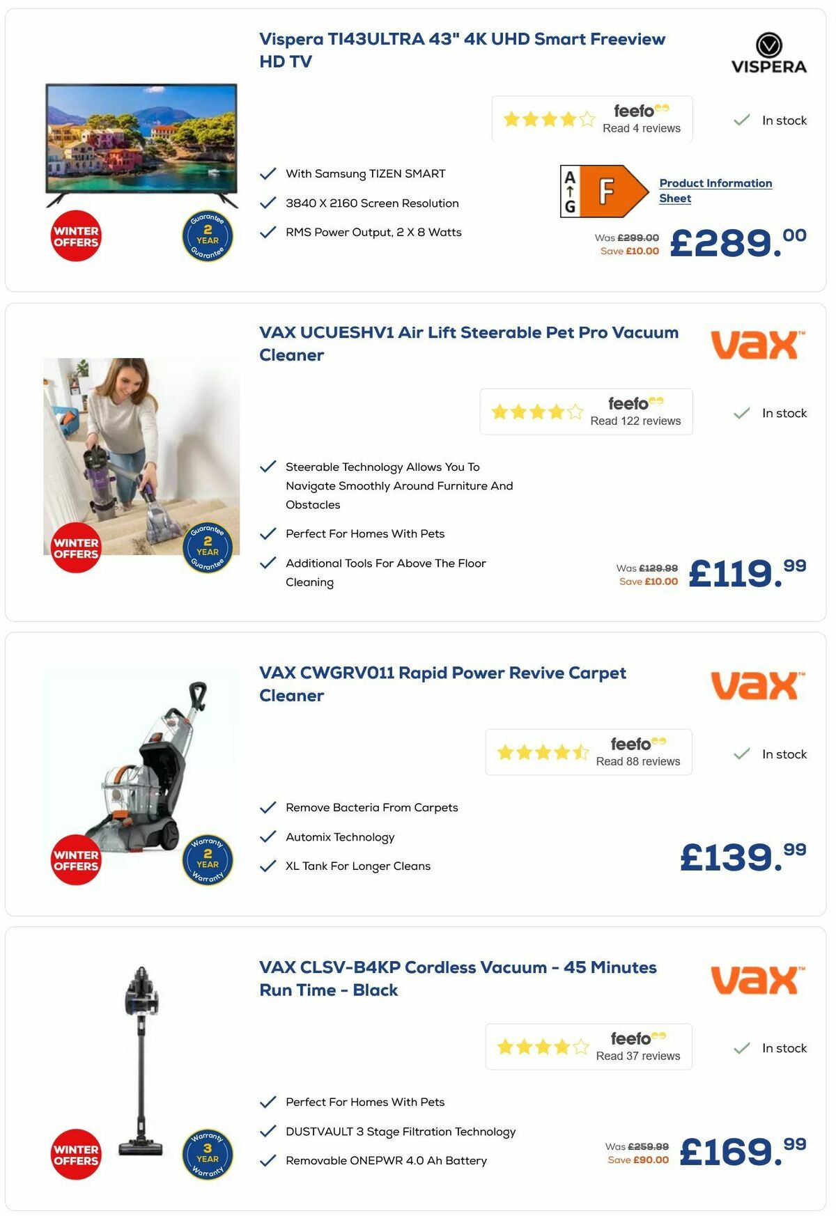 Euronics Offers from 26 December