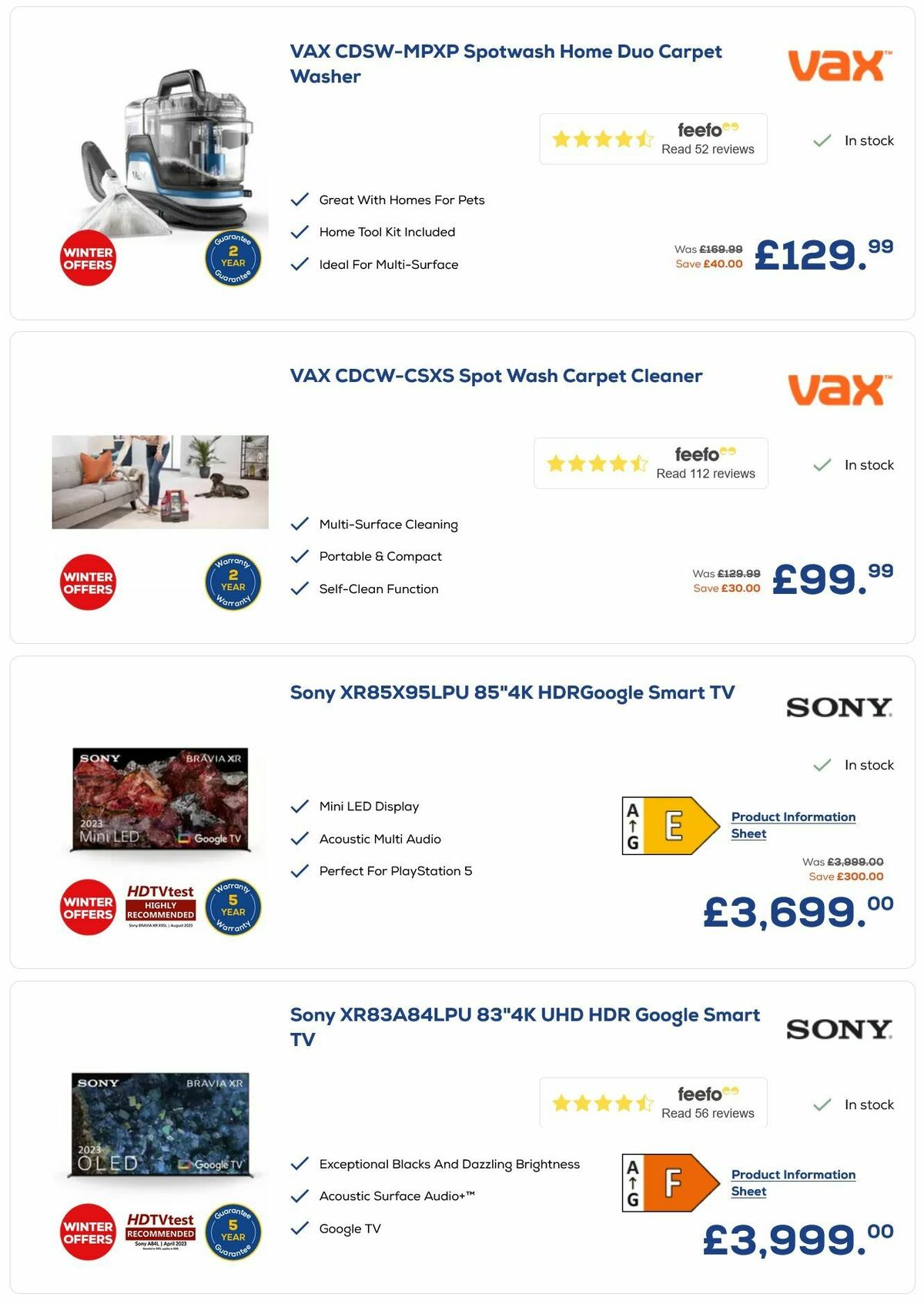 Euronics Offers from 26 December