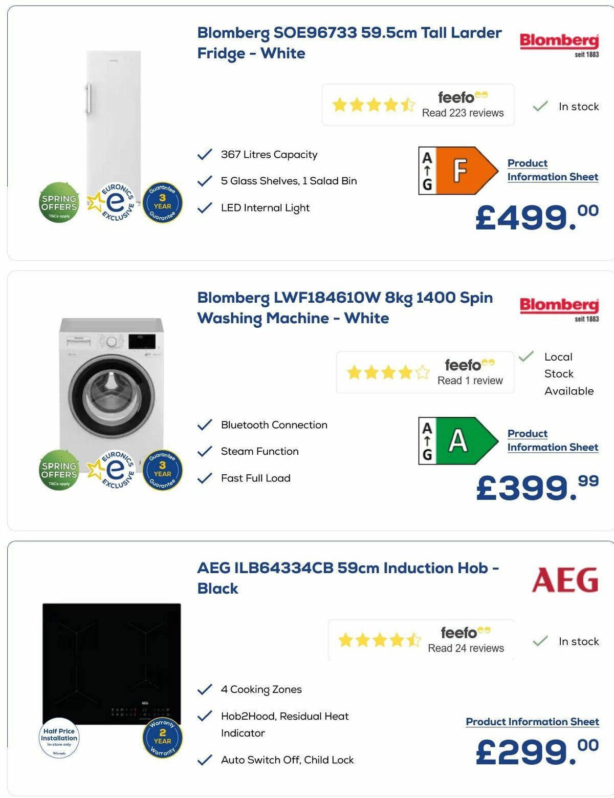 Euronics Offers from 20 March