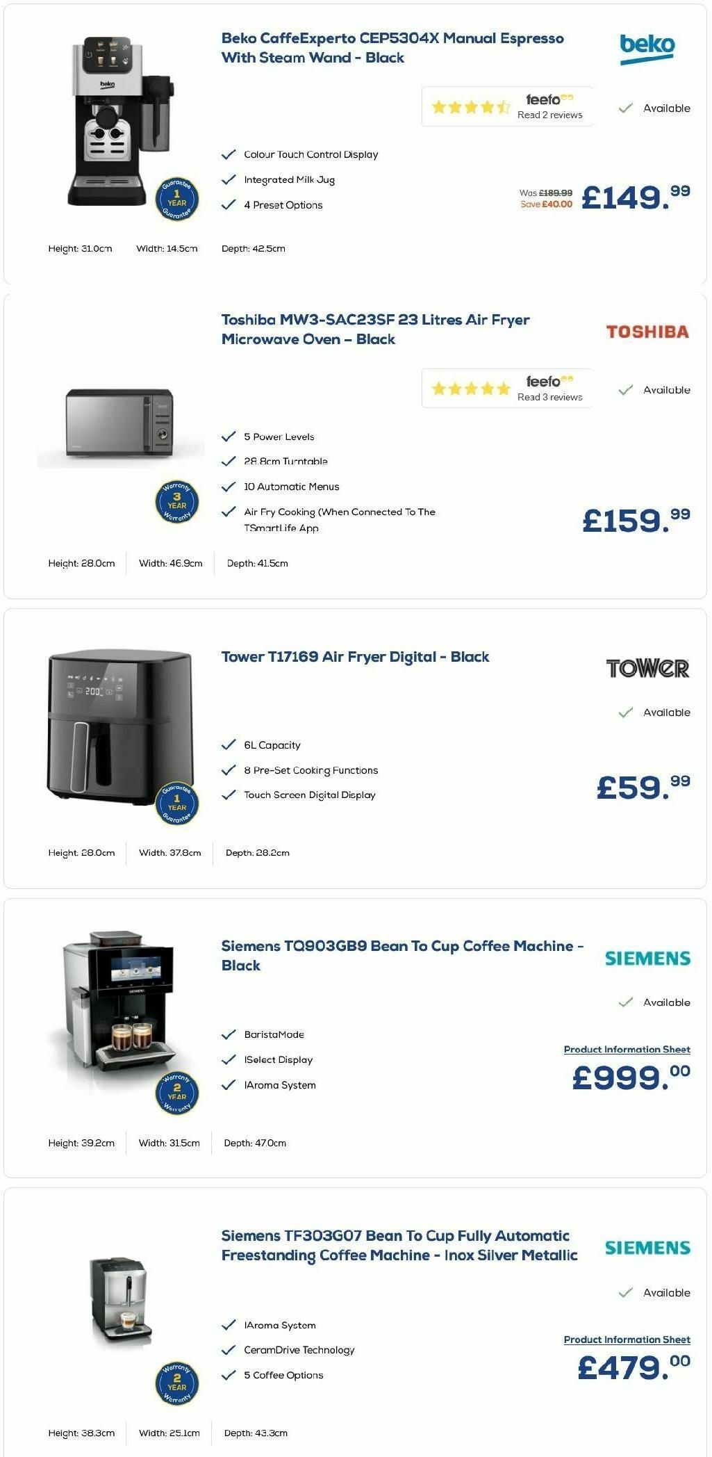 Euronics Offers from 4 December