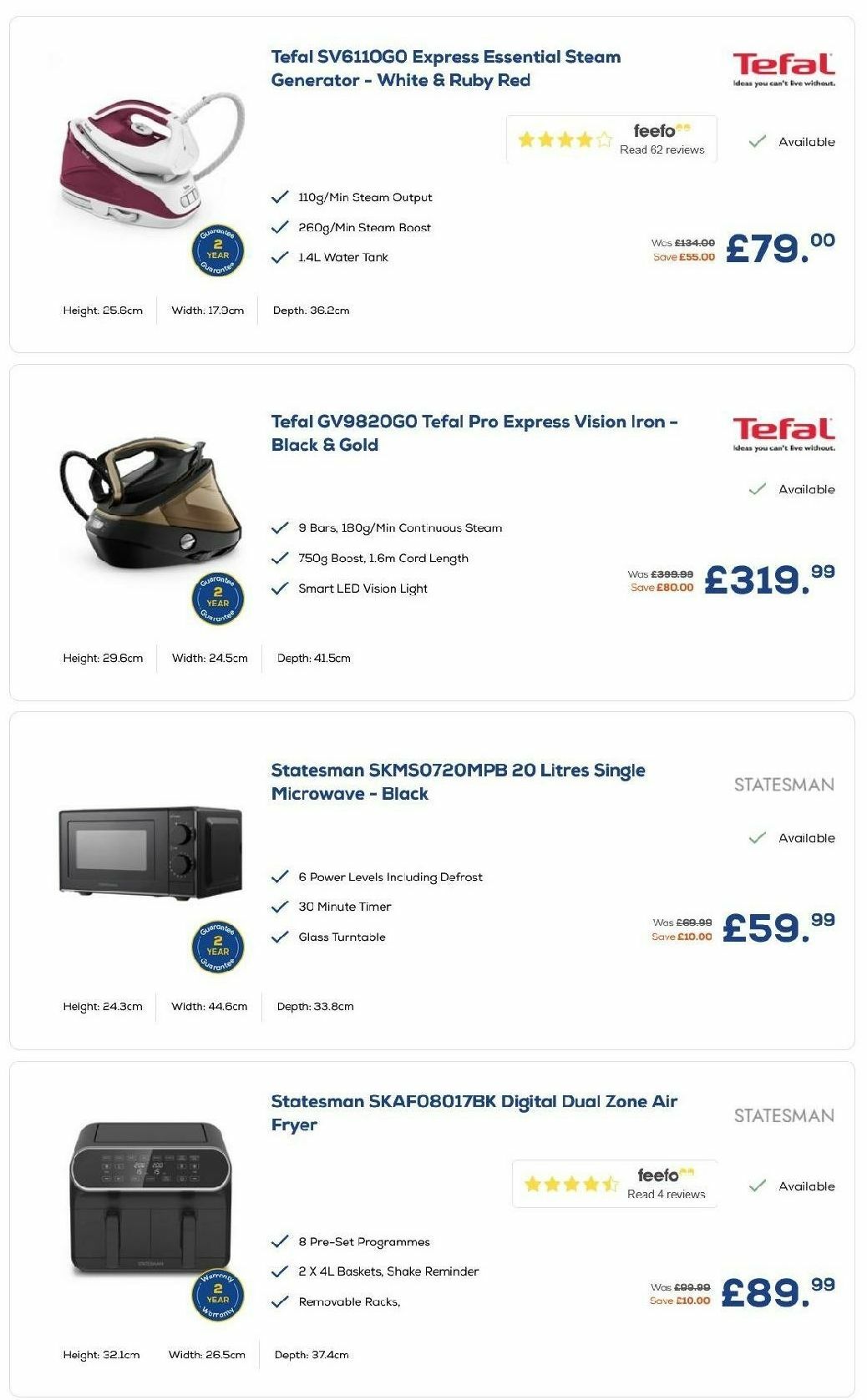 Euronics Offers from 4 December