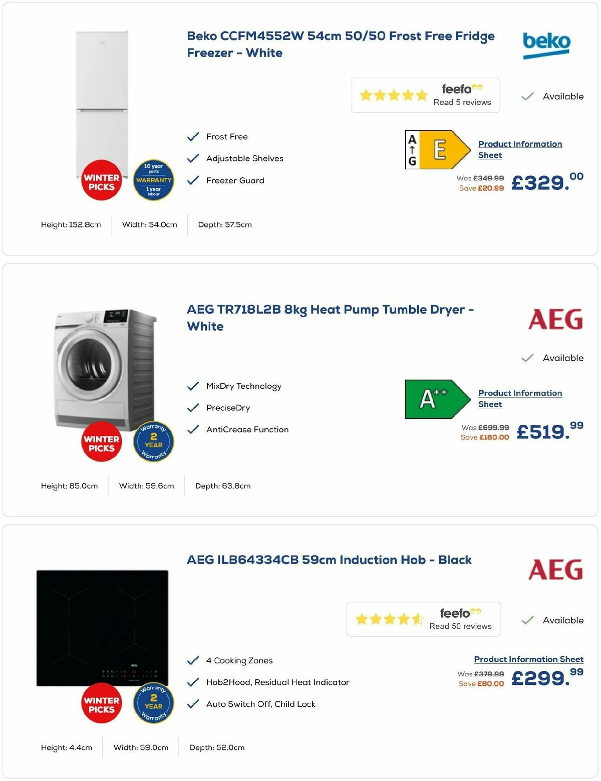 Euronics Offers from 27 December