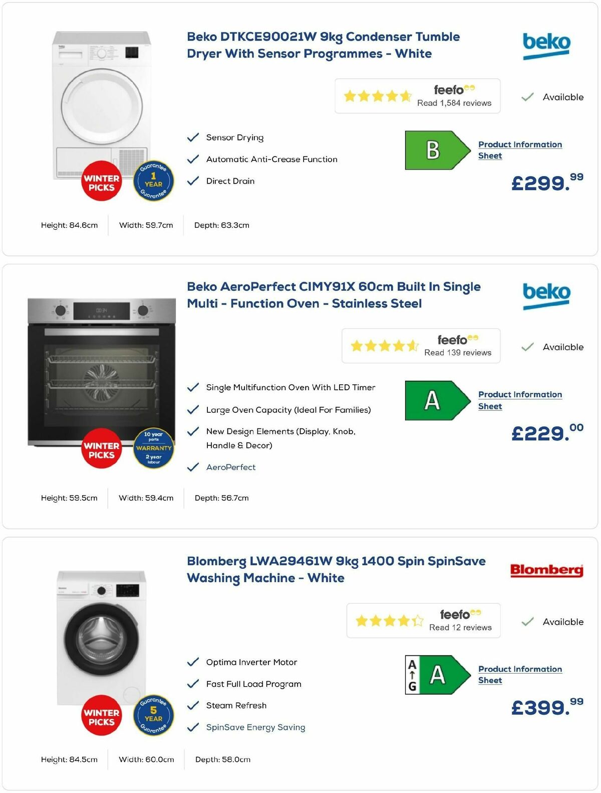 Euronics Offers from 27 December