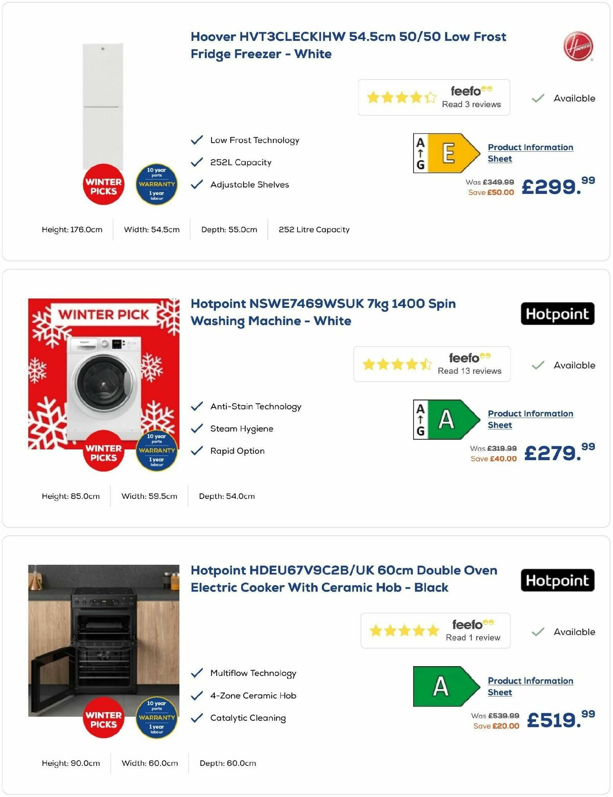 Euronics Offers from 27 December