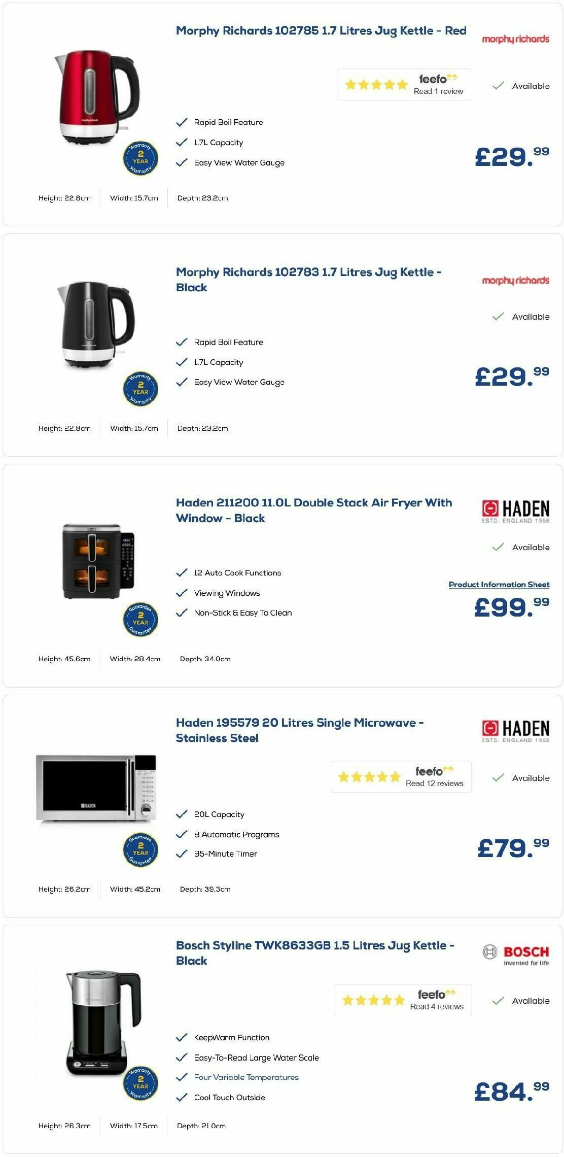 Euronics Offers from 28 January
