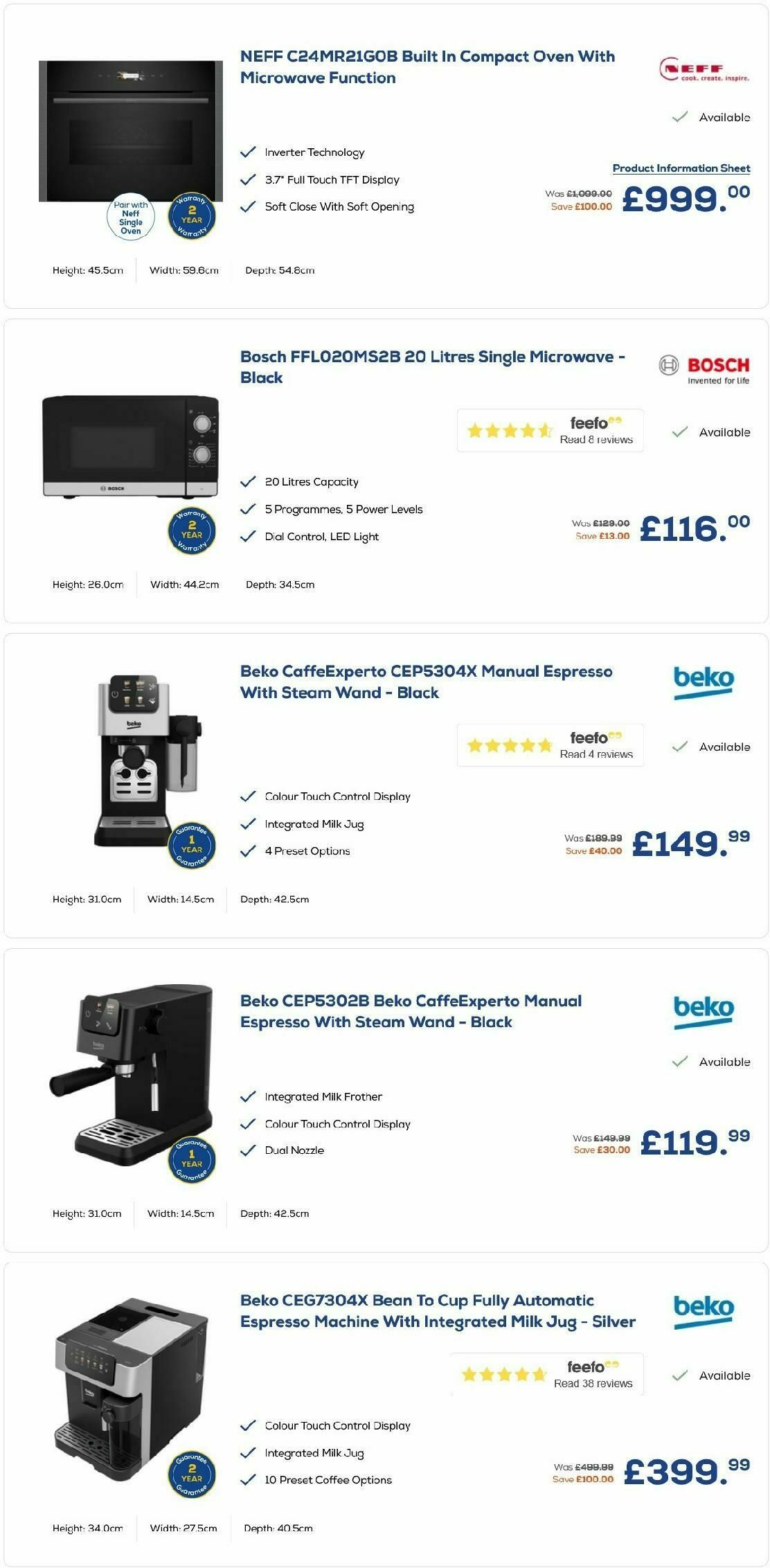 Euronics Offers from 28 January