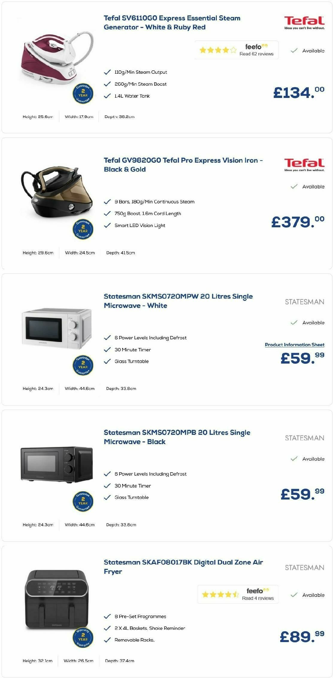 Euronics Offers from 28 January