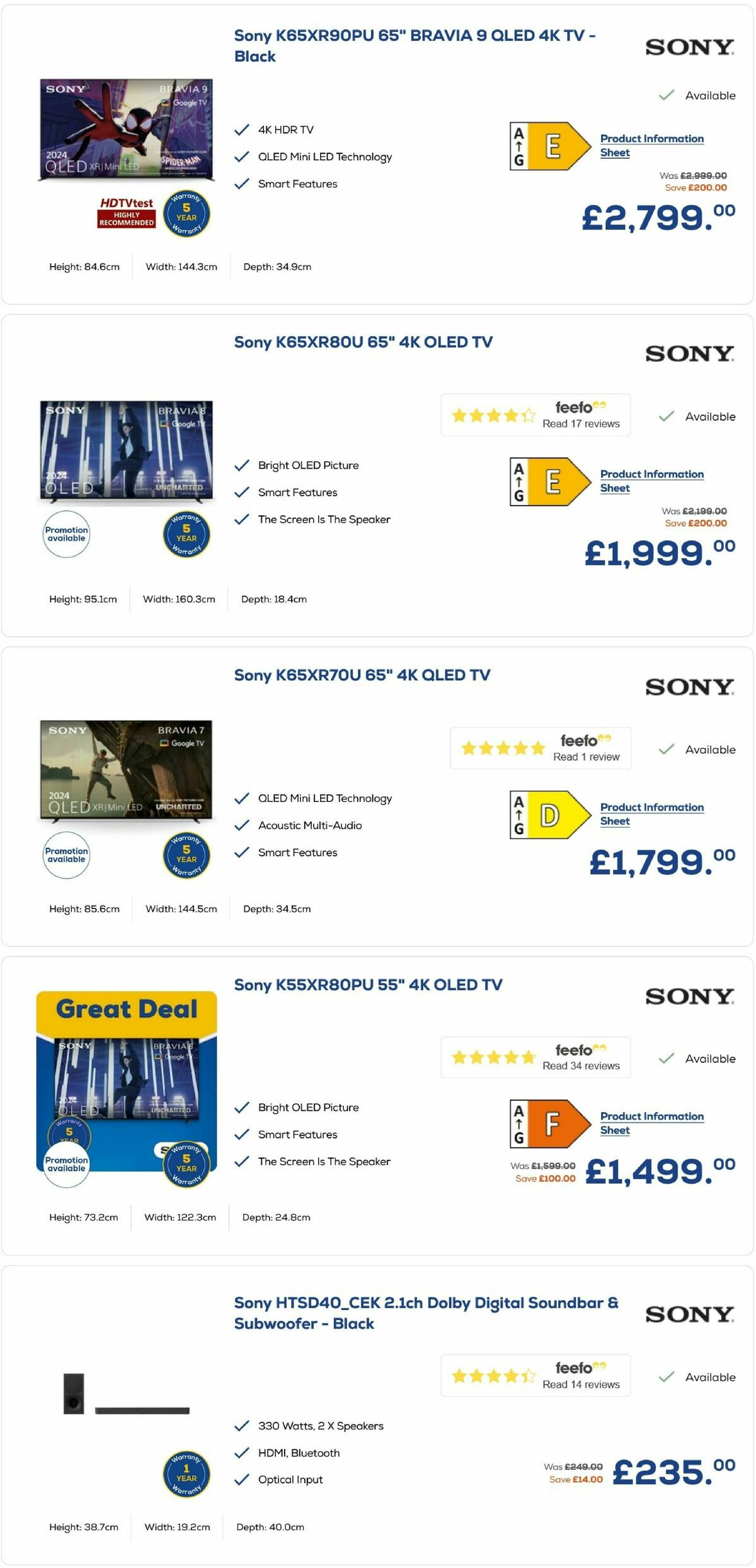Euronics Offers from 17 February