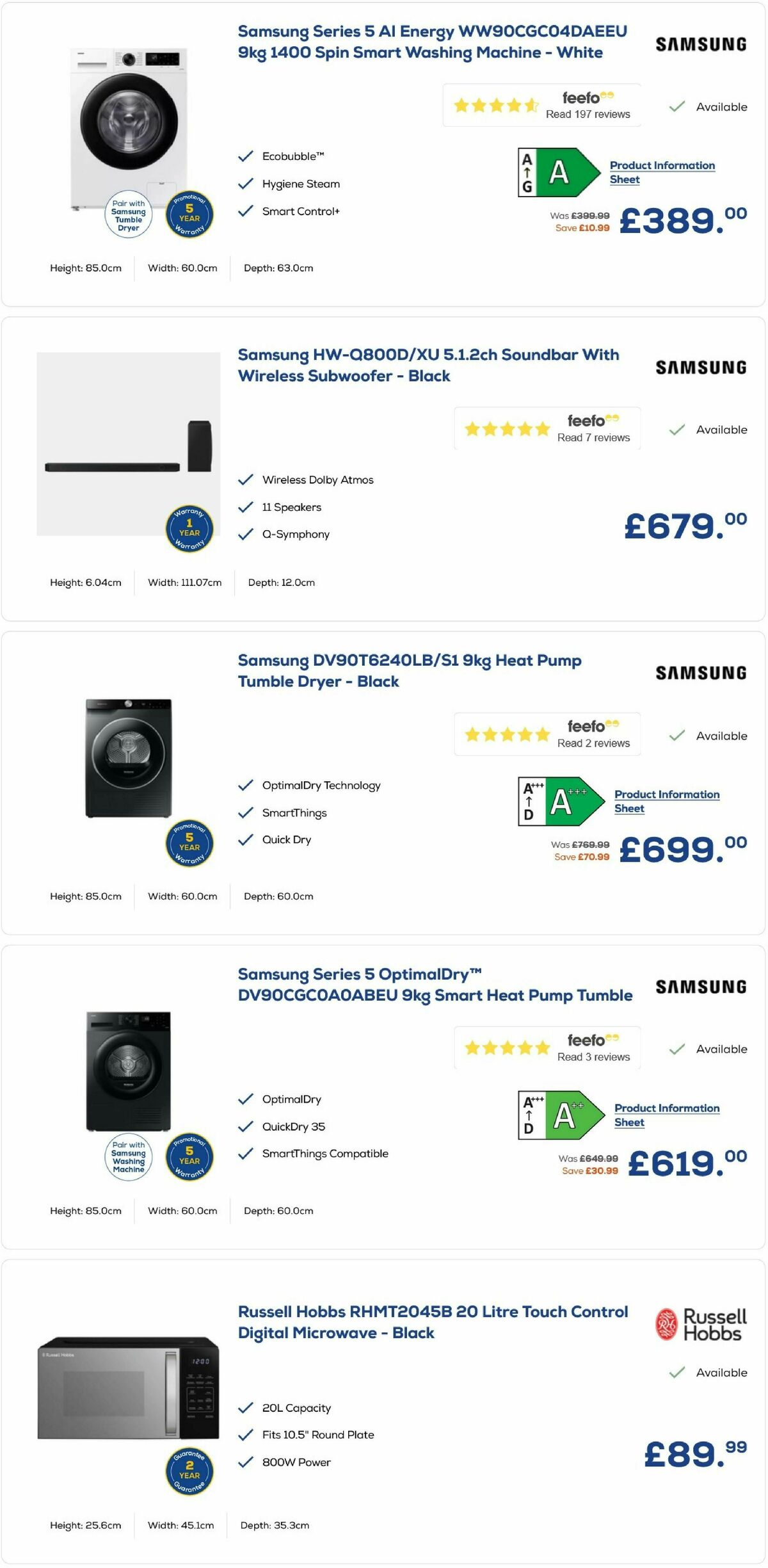 Euronics Offers from 17 February