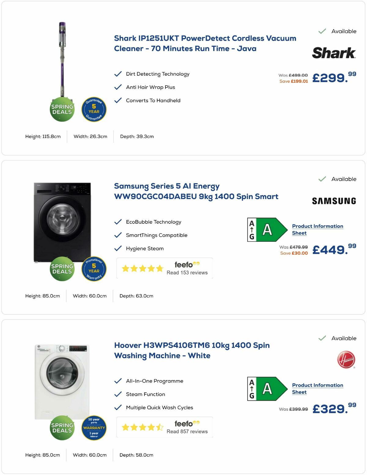 Euronics Offers from 30 March