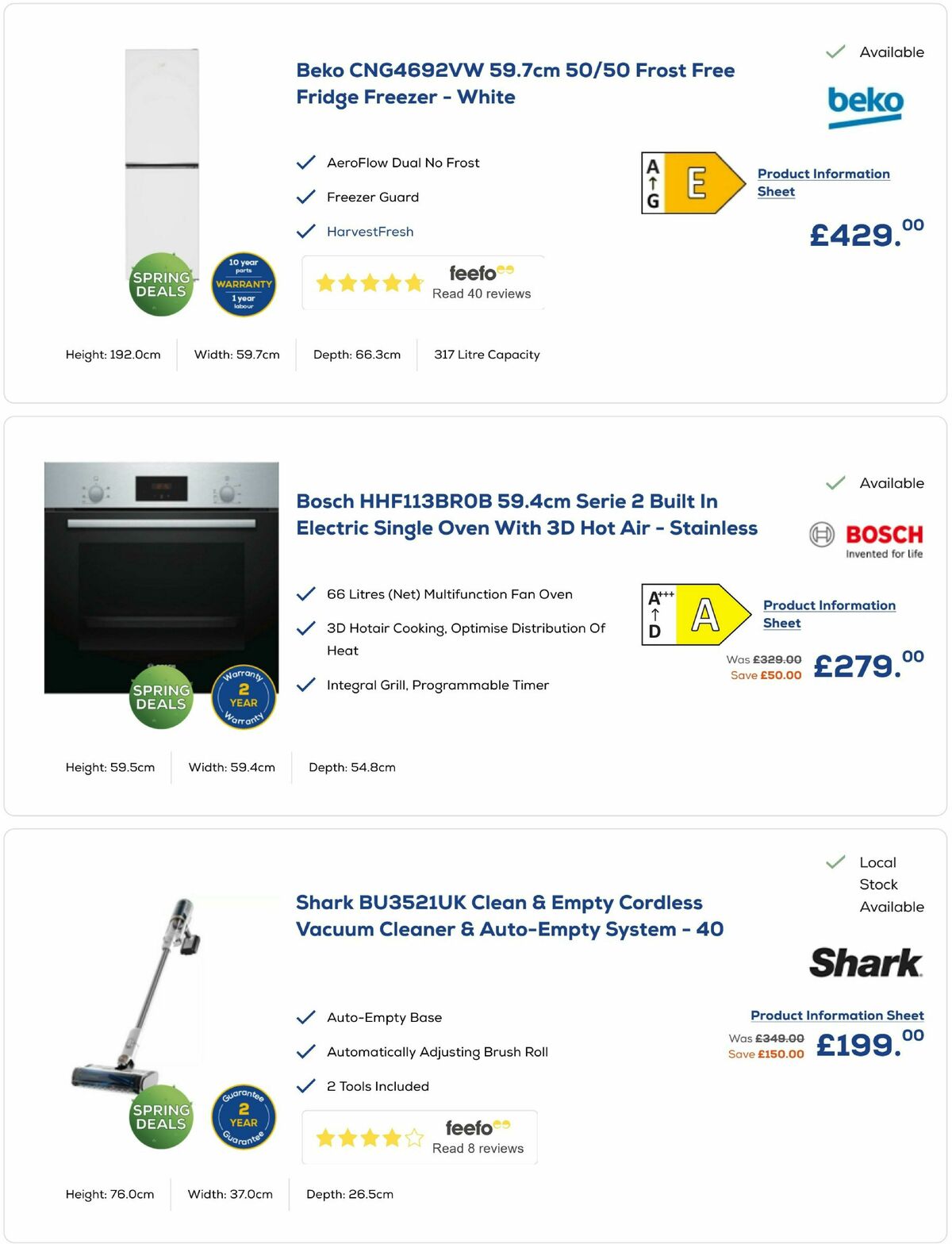 Euronics Offers from 30 March