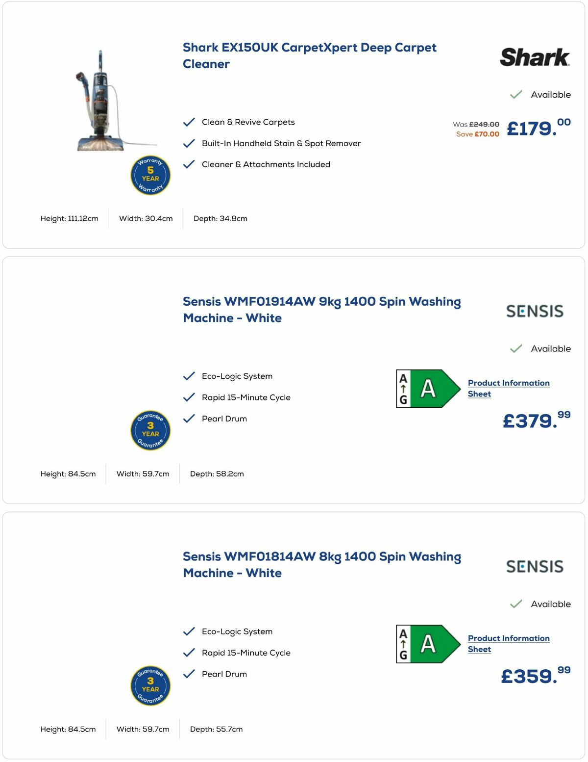 Euronics Offers from 30 April