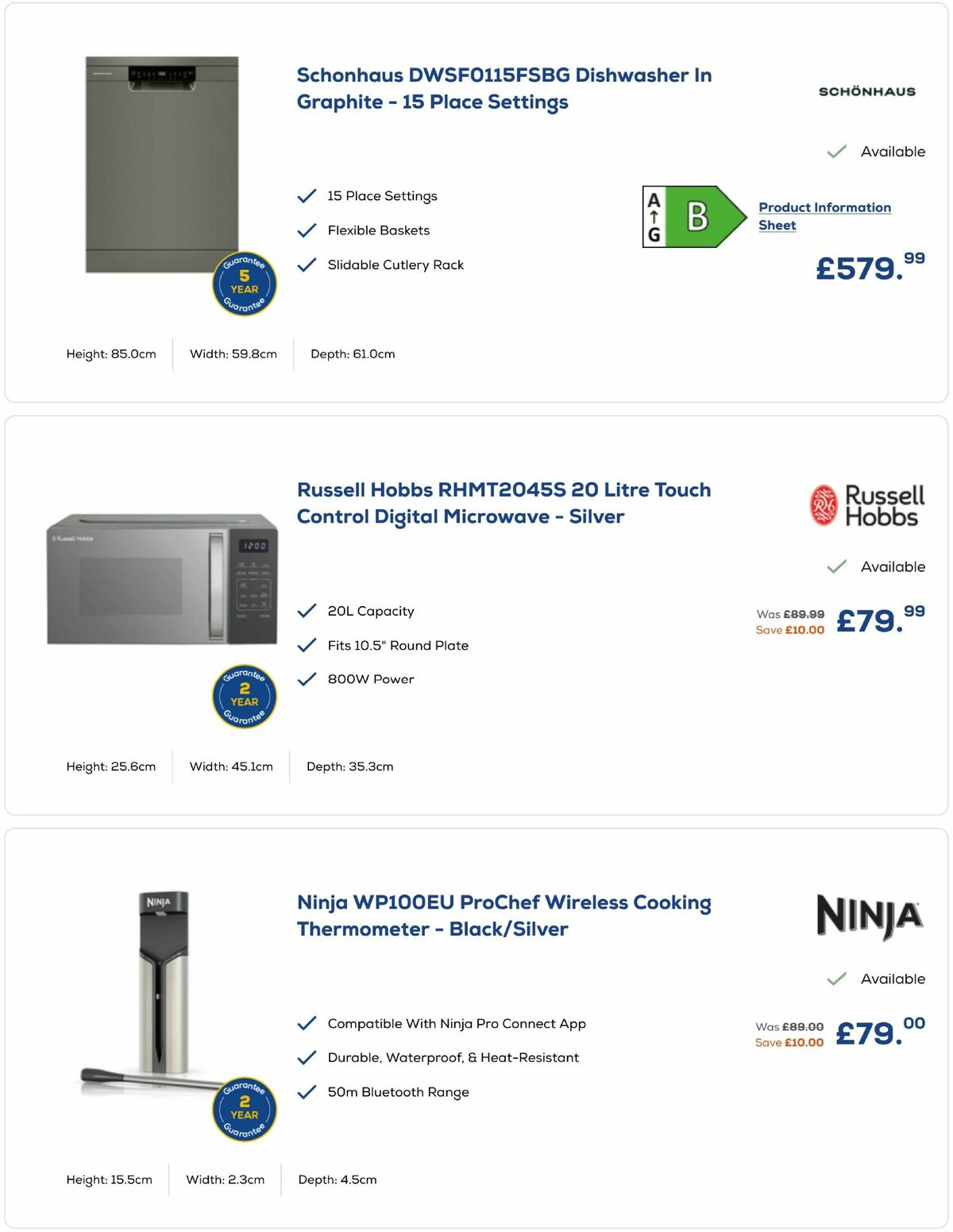 Euronics Offers from 30 April