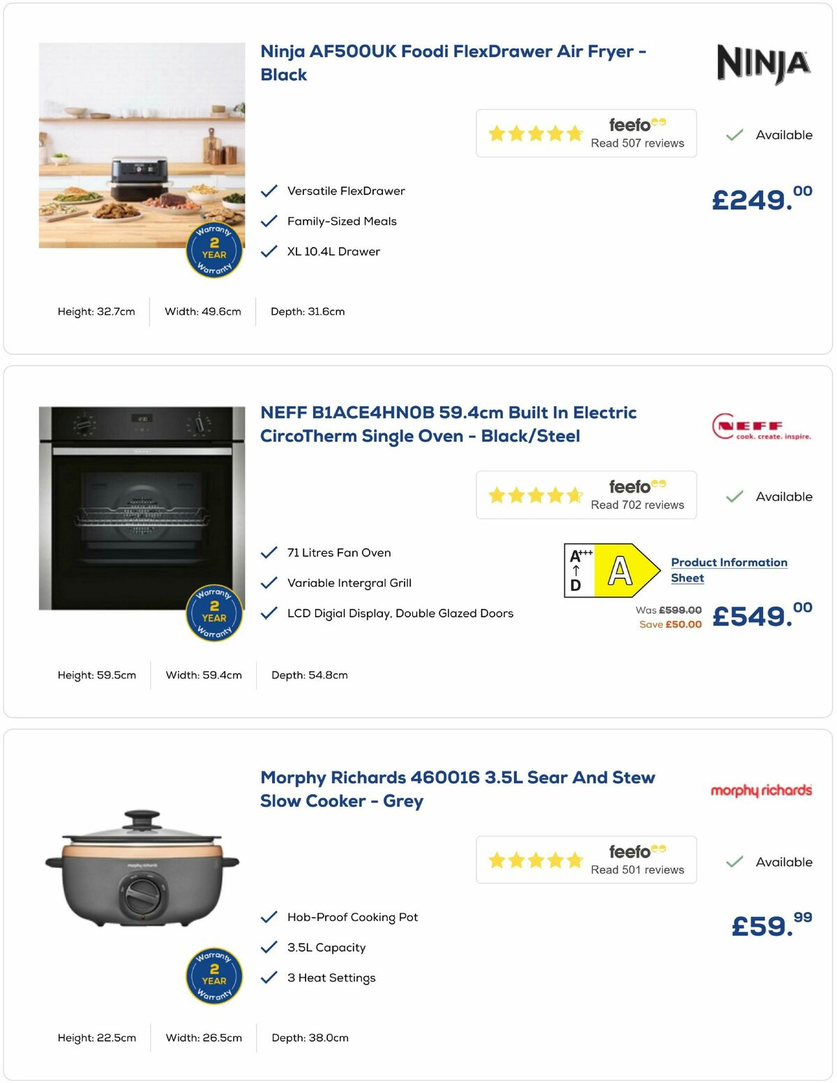 Euronics Offers from 30 April