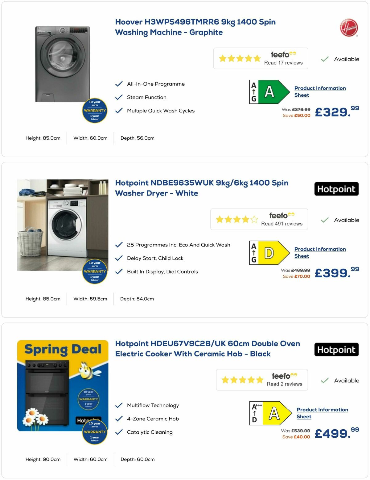 Euronics Offers from 30 April