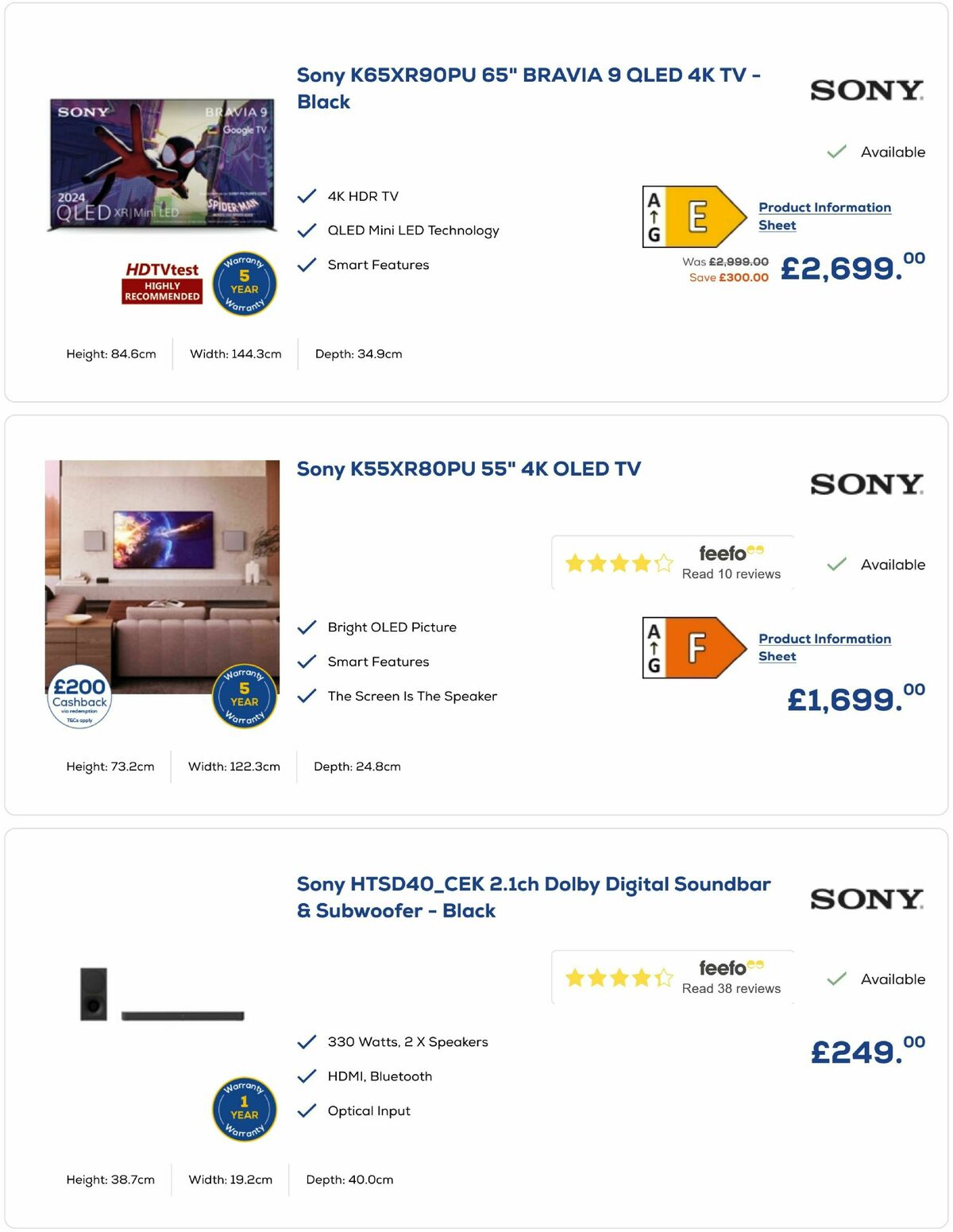 Euronics Offers from 30 April