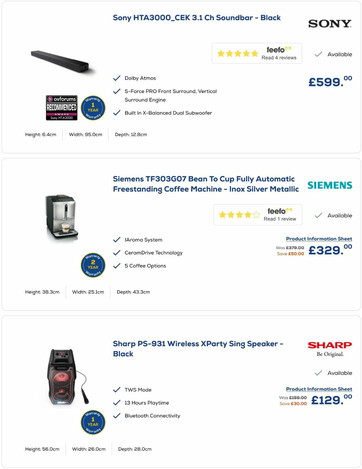 Euronics Offers from 30 April