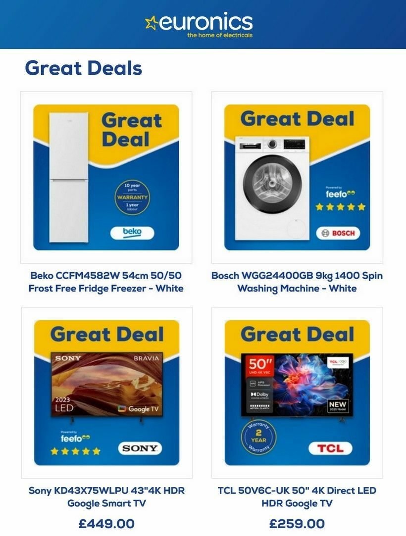 Euronics Offers from 22 May
