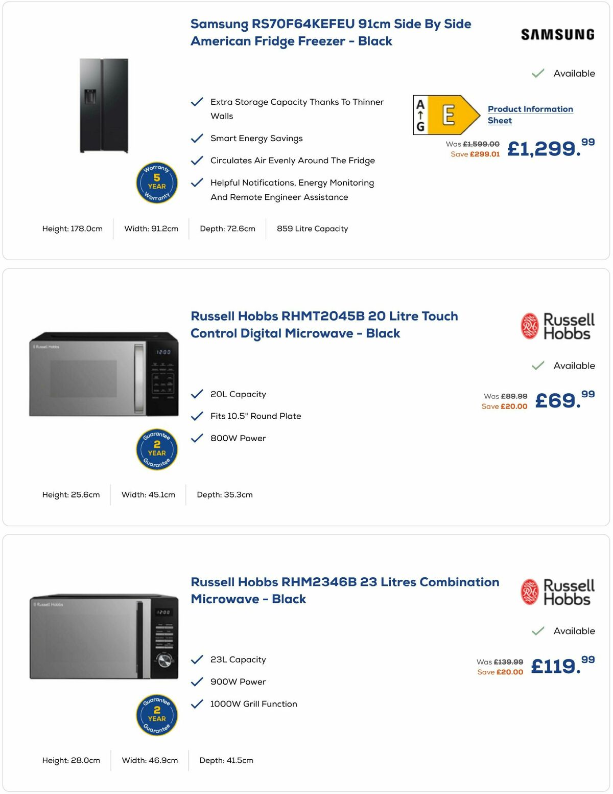 Euronics Offers from 22 May