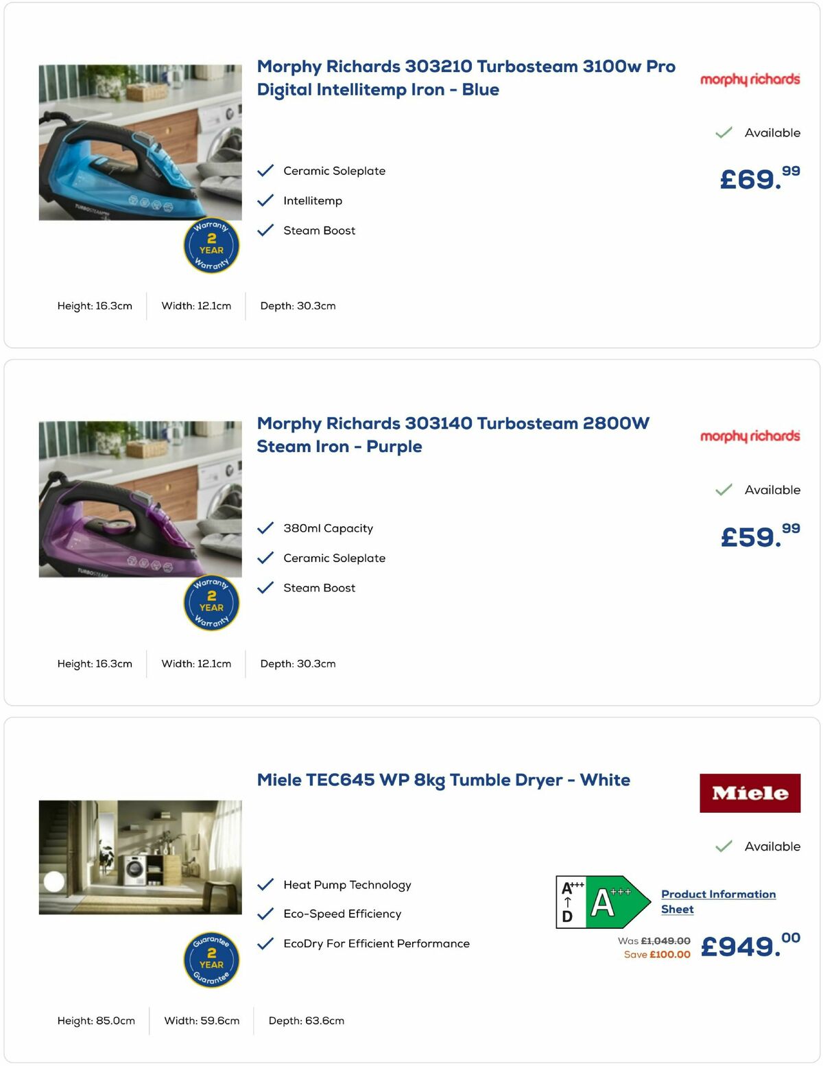 Euronics Offers from 22 May