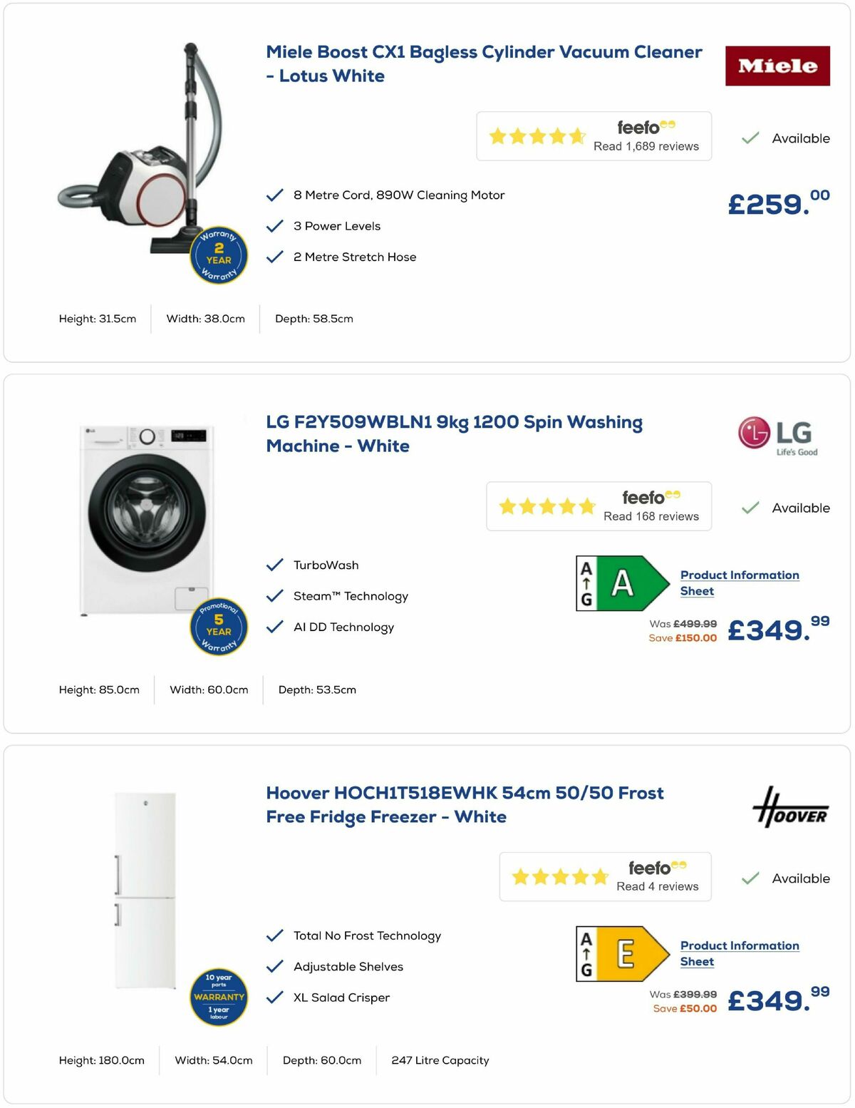 Euronics Offers from 22 May